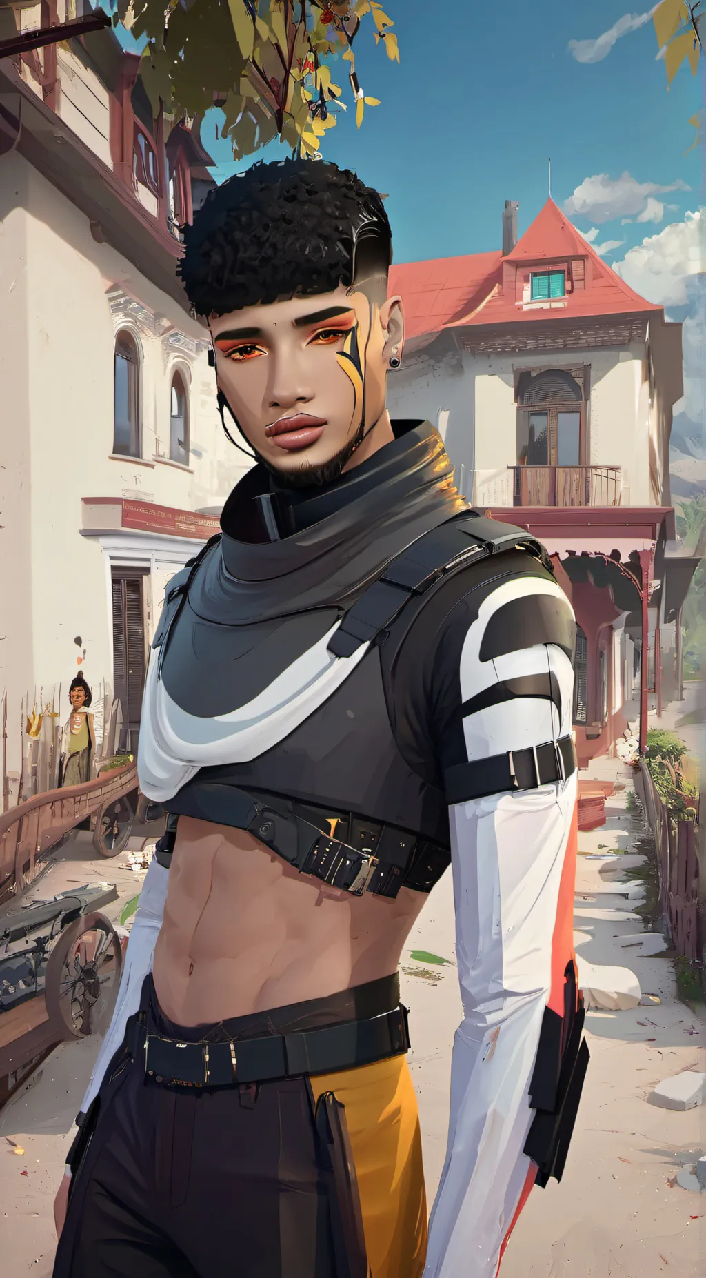 ai character: Charaud background