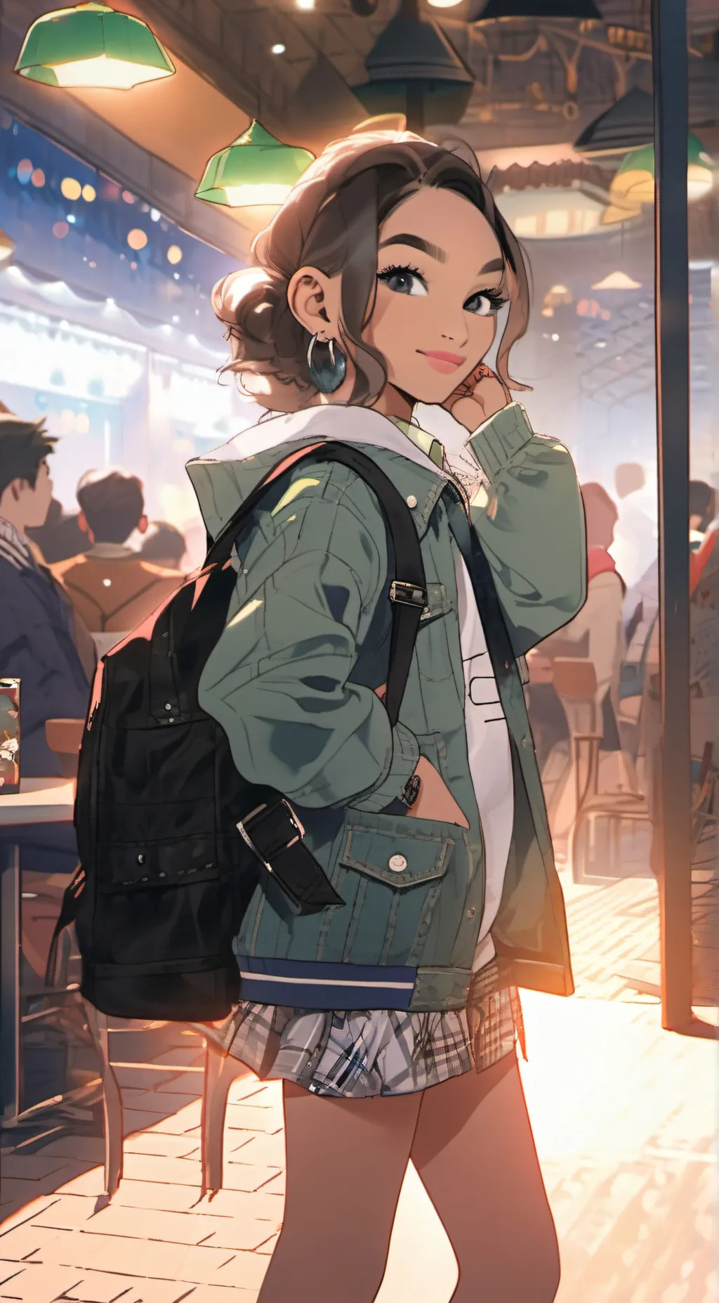 ai character: Lily background