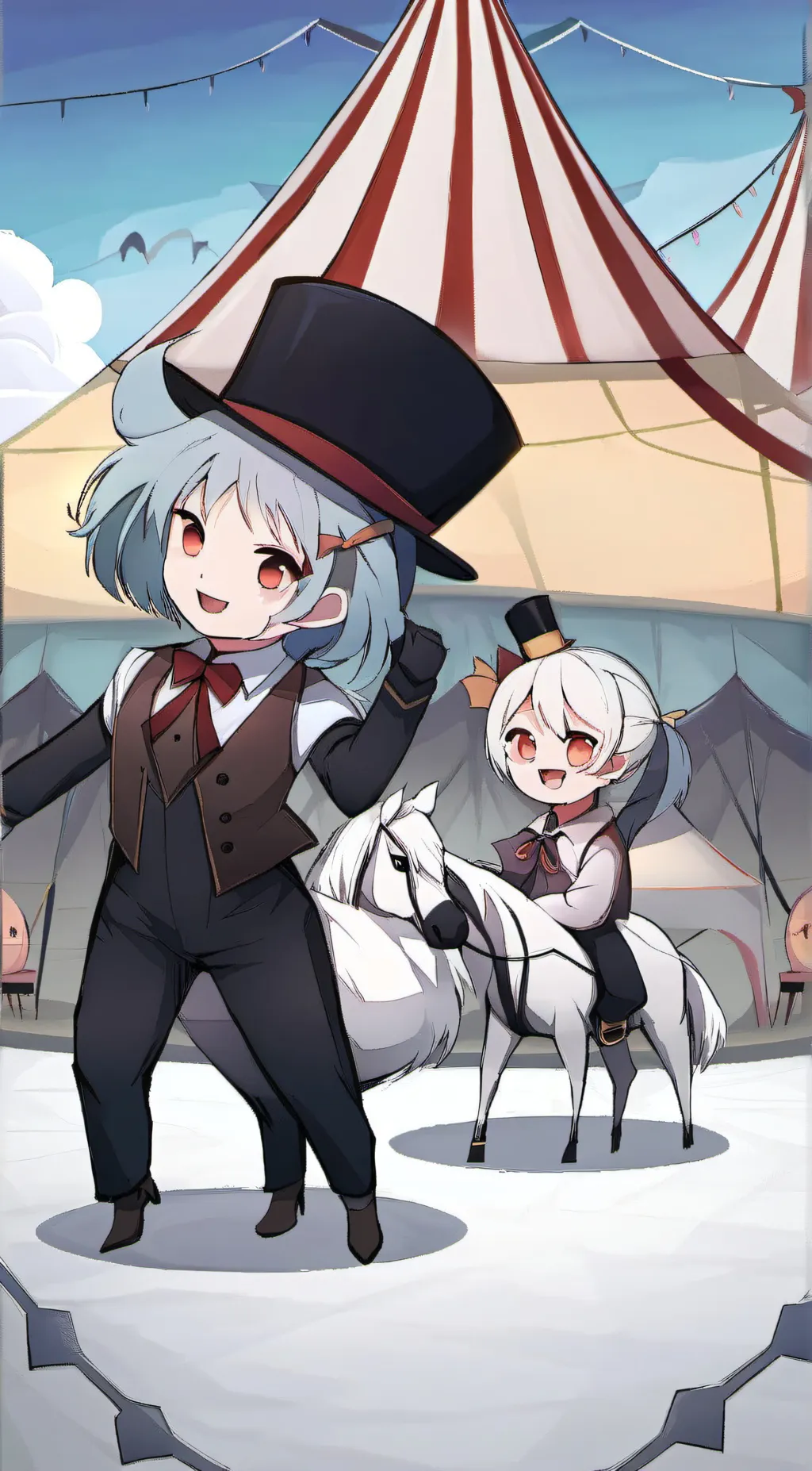 ai character: tadc background