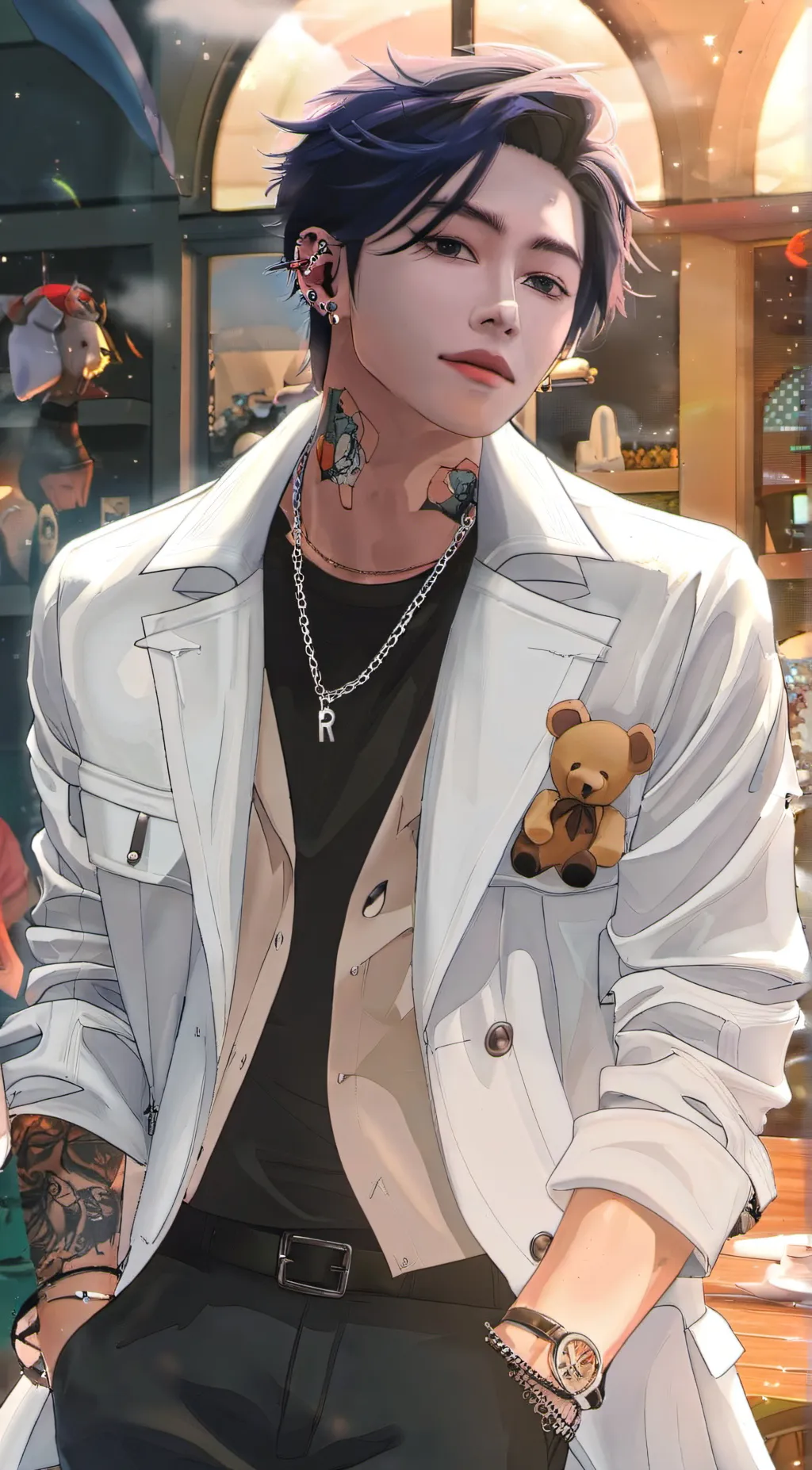 ai character: Chase background