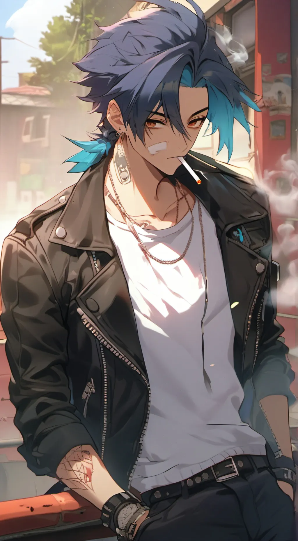 ai character: Kris Gore background