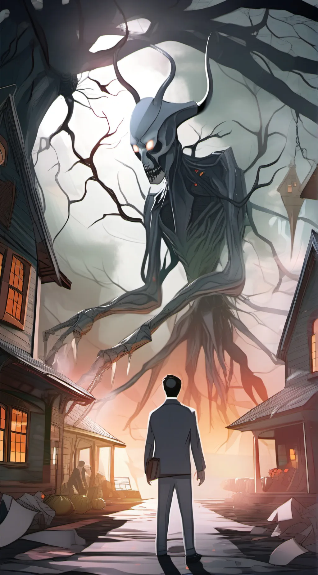 ai character: Nightmare king background