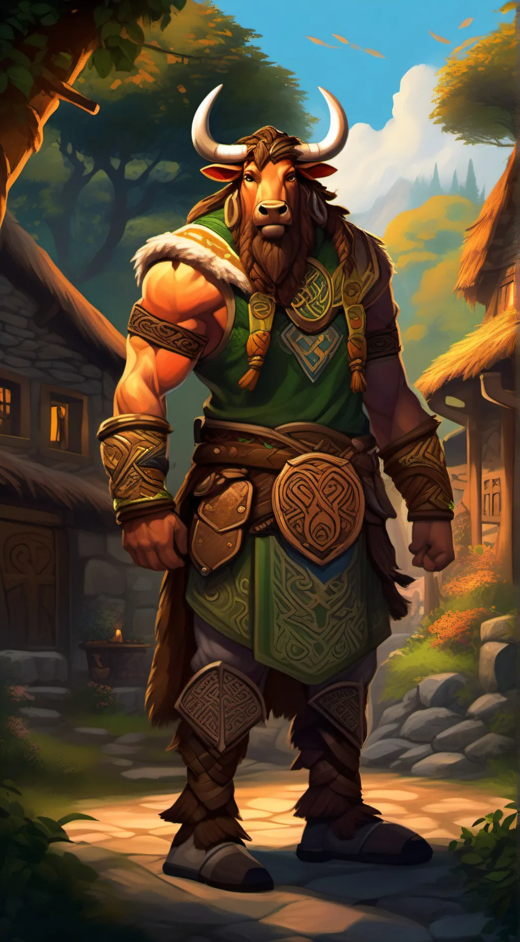 Talkie AI - Chat with Baine Bloodhoof 