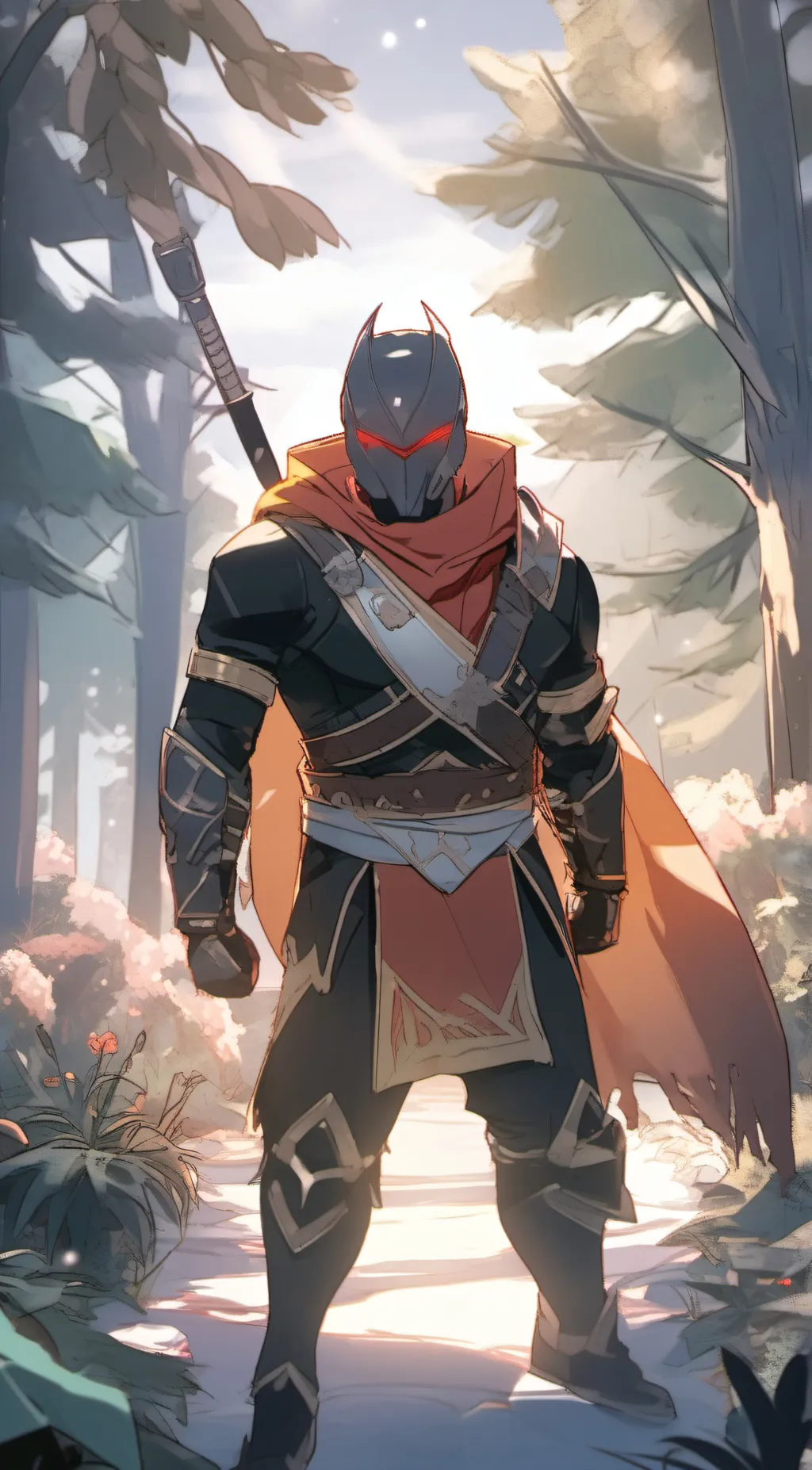 ai character: ? background