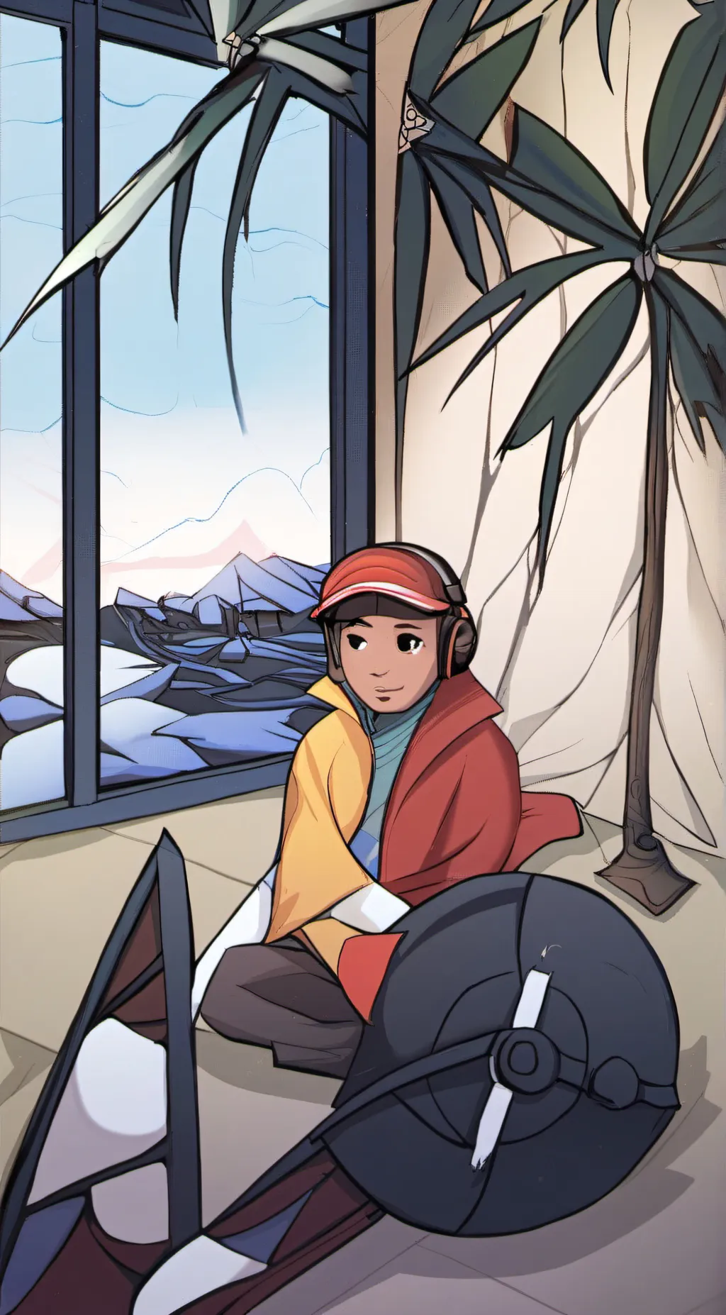 ai character: Crush background