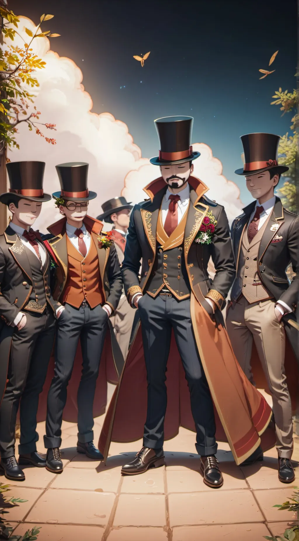 ai character: The Toppat Clan background