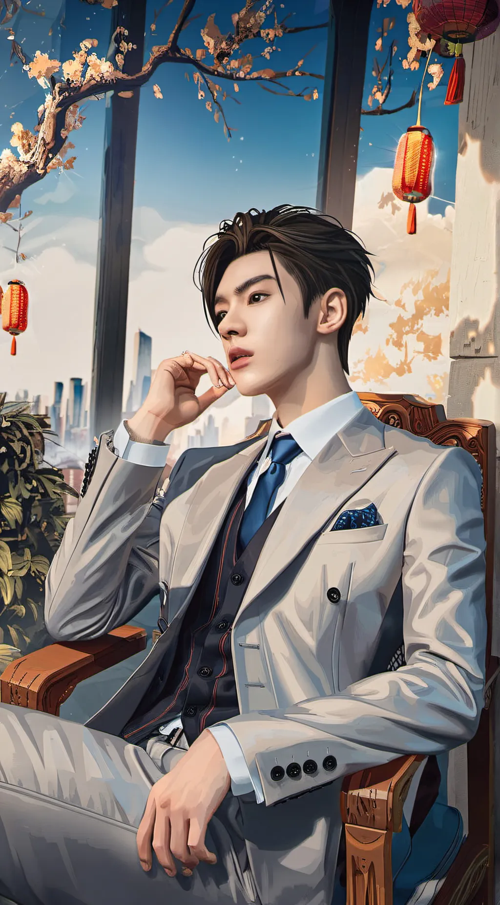 ai character: Harry background