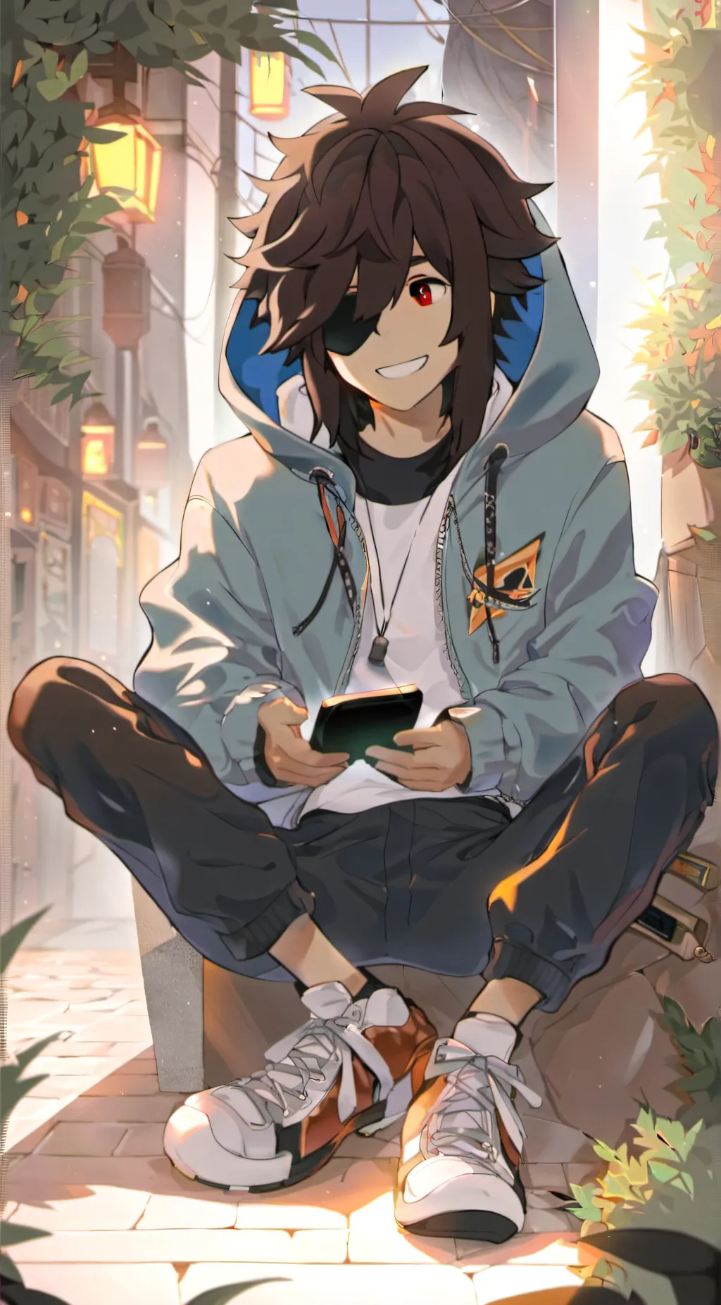 ai character: Lucas background