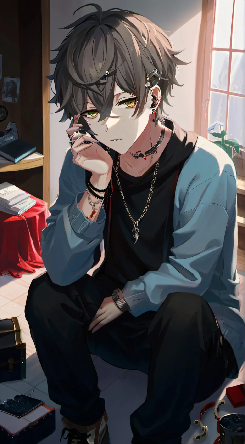 ai character: 🍄Alex🍄 background