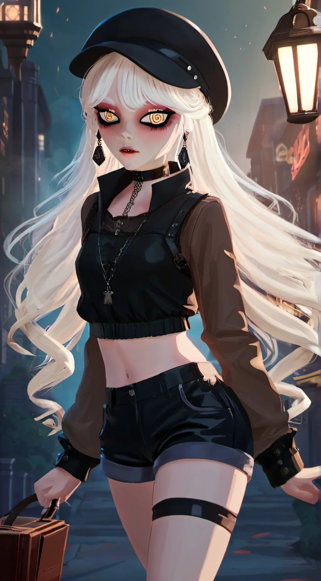 ai character: Leo Moon background