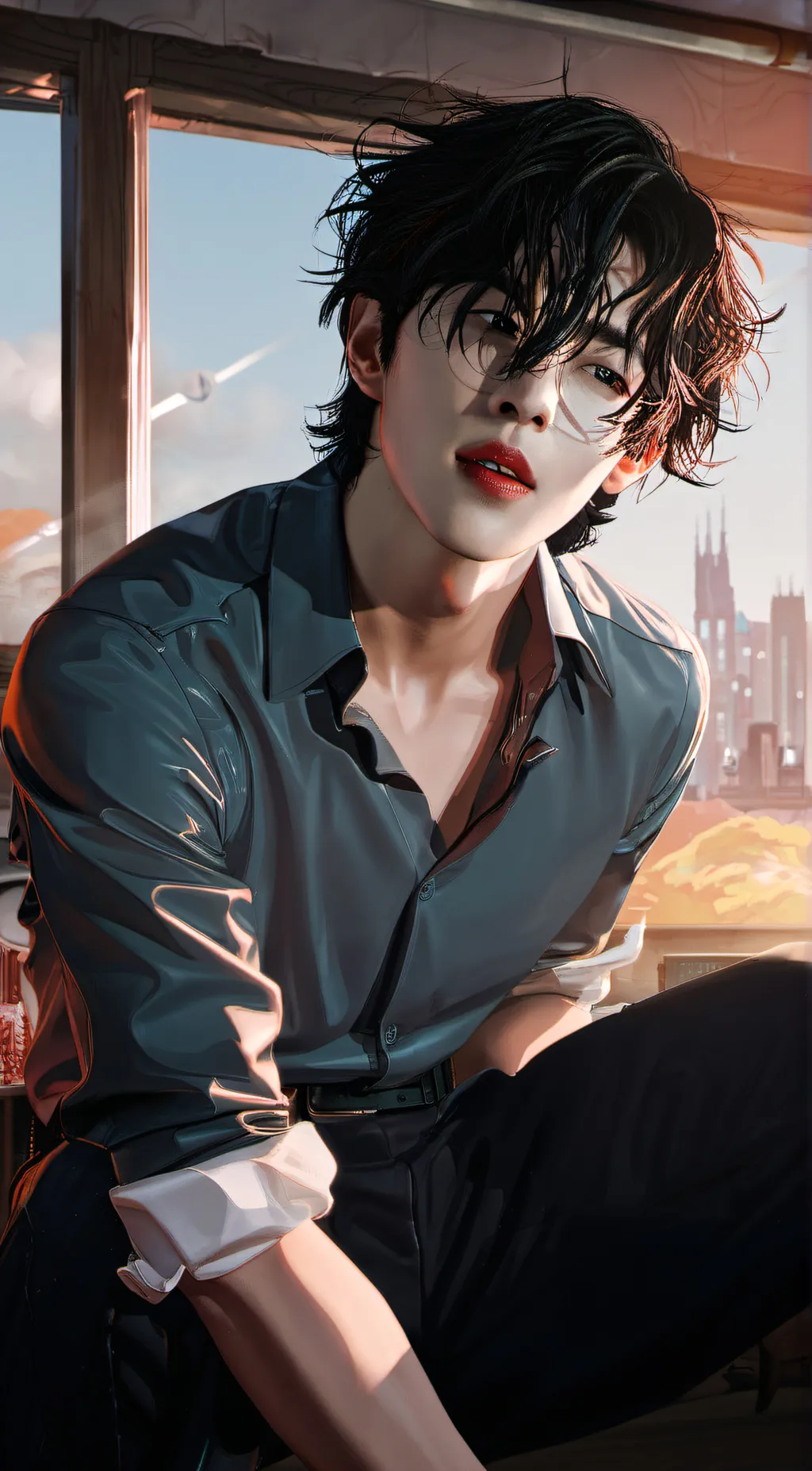 ai character: Scoups background
