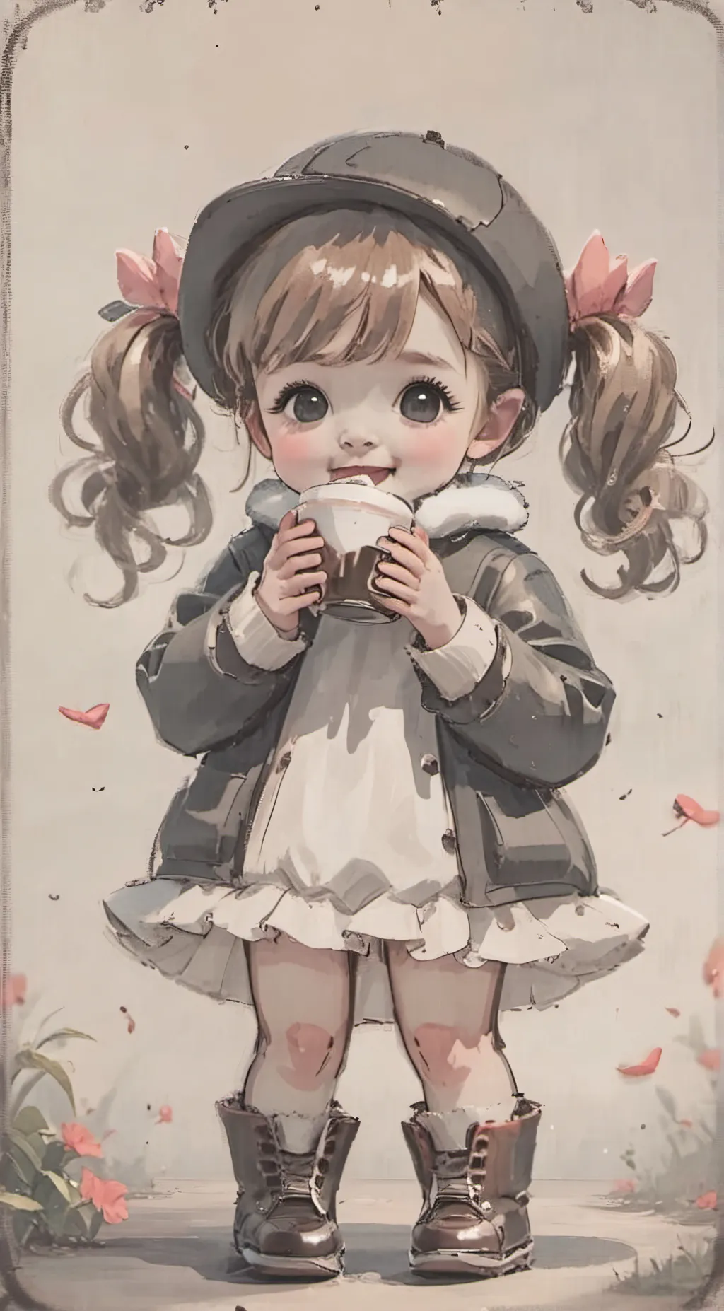 ai character: floxy background