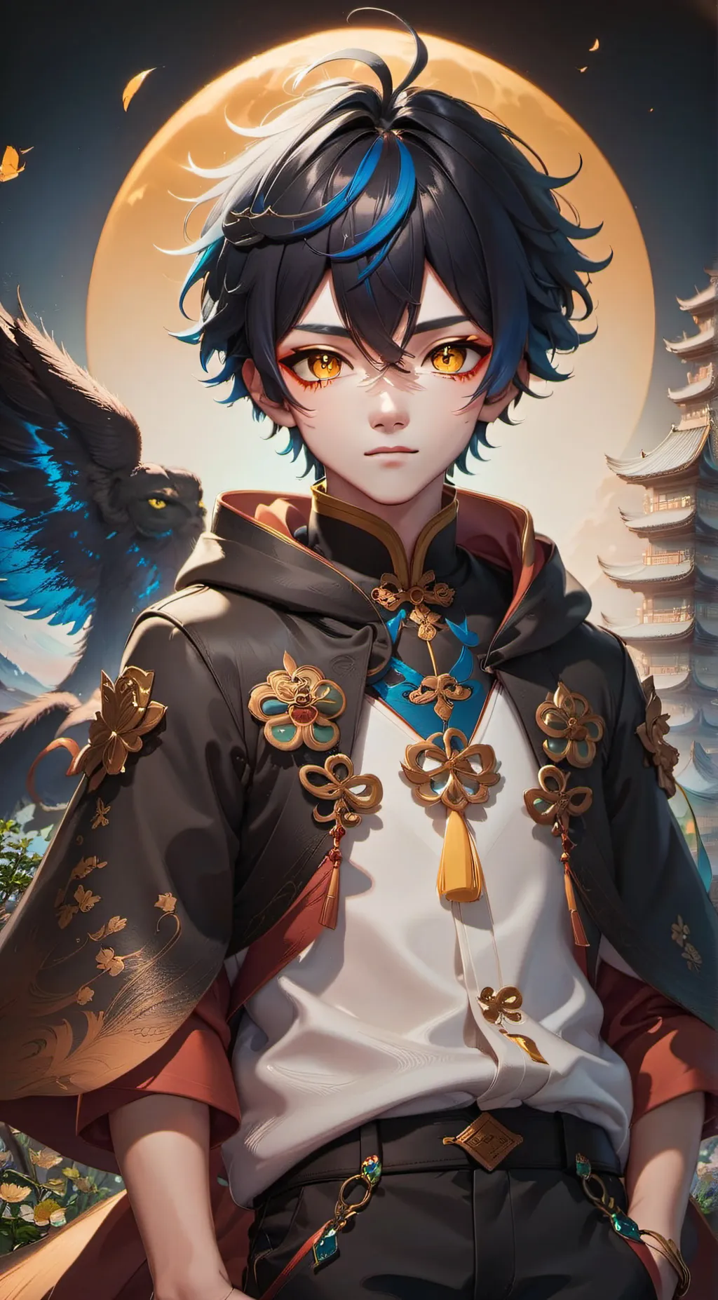 ai character: Luca background