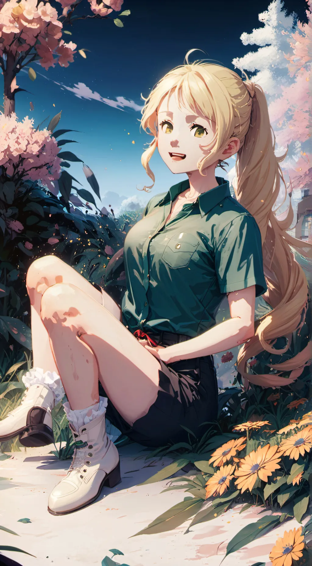 ai character: Issable background