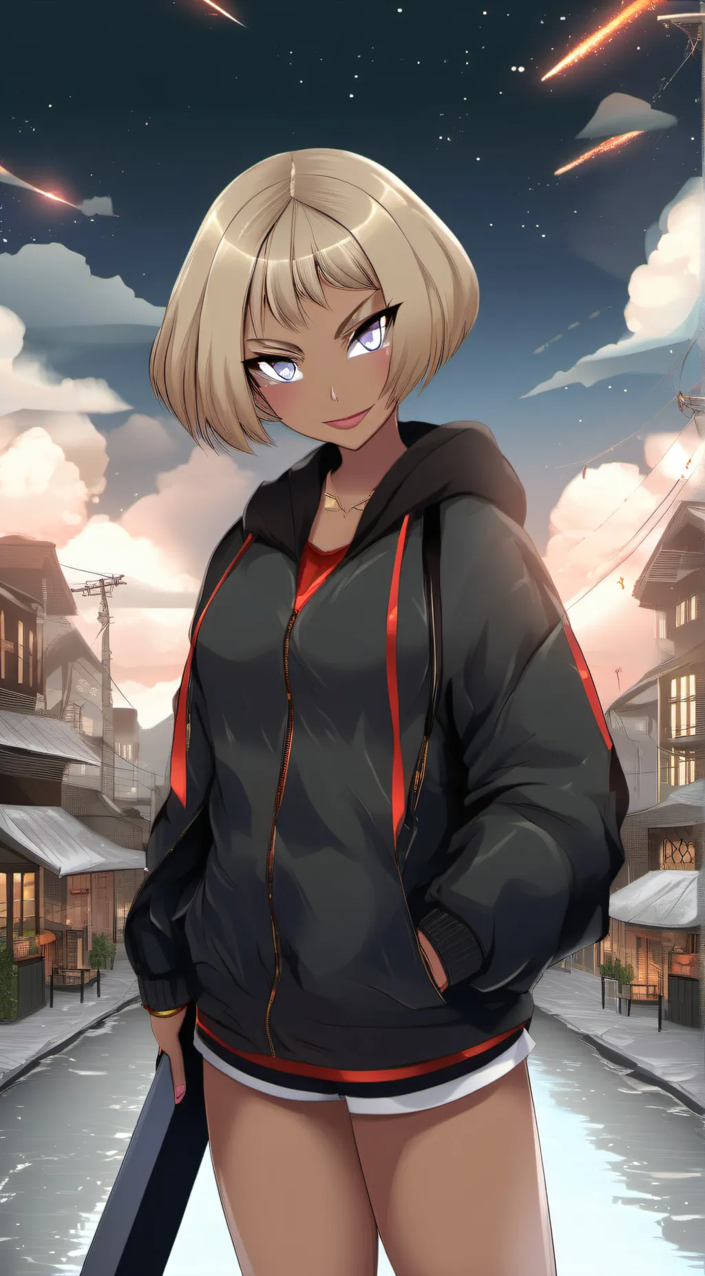 ai character: Cleo  Copeland  background