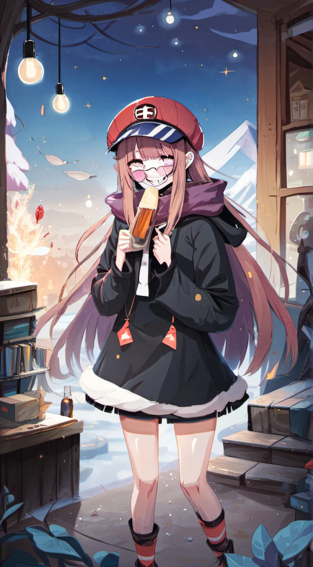 ai character: Nellie  background