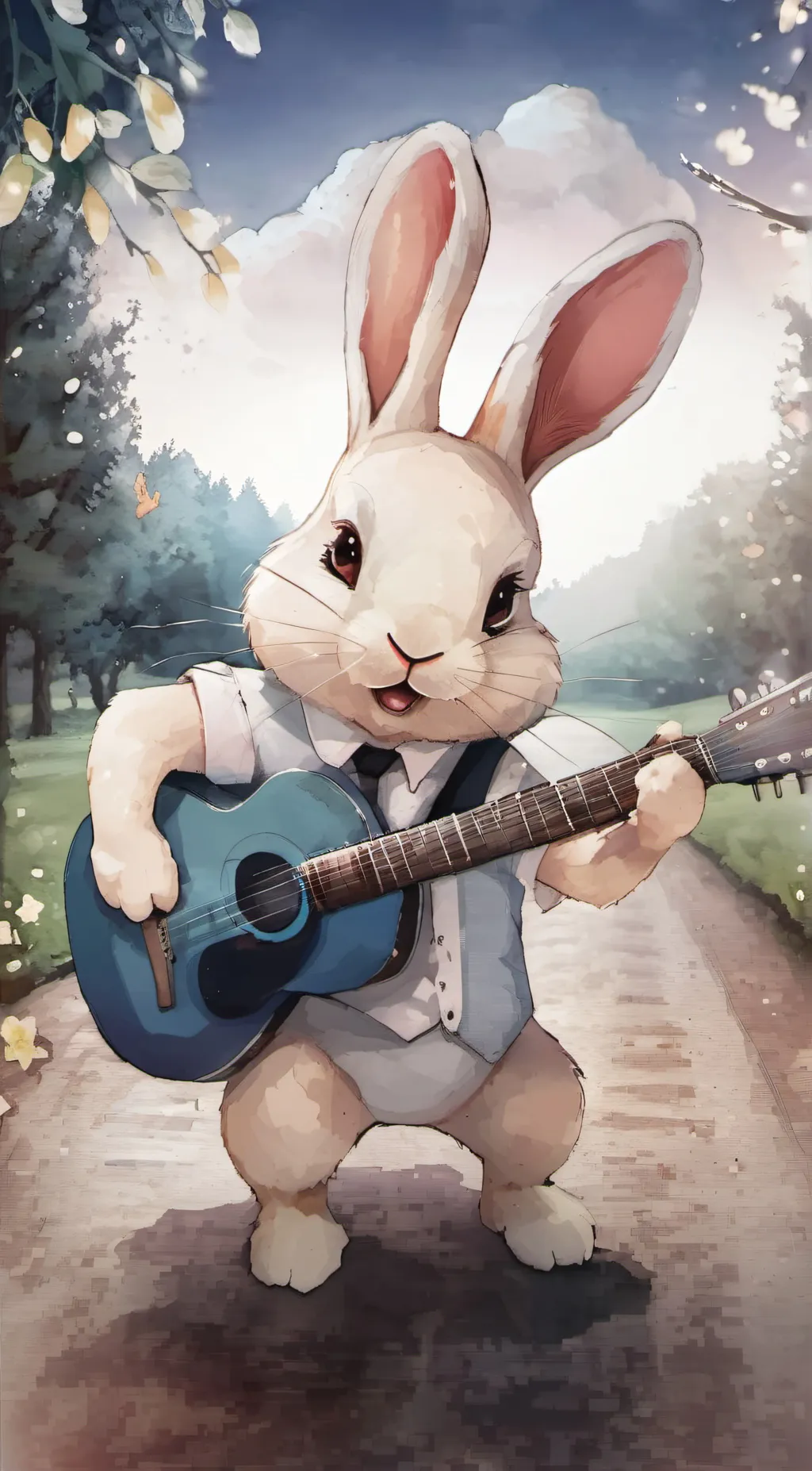 ai character: Bimini  background