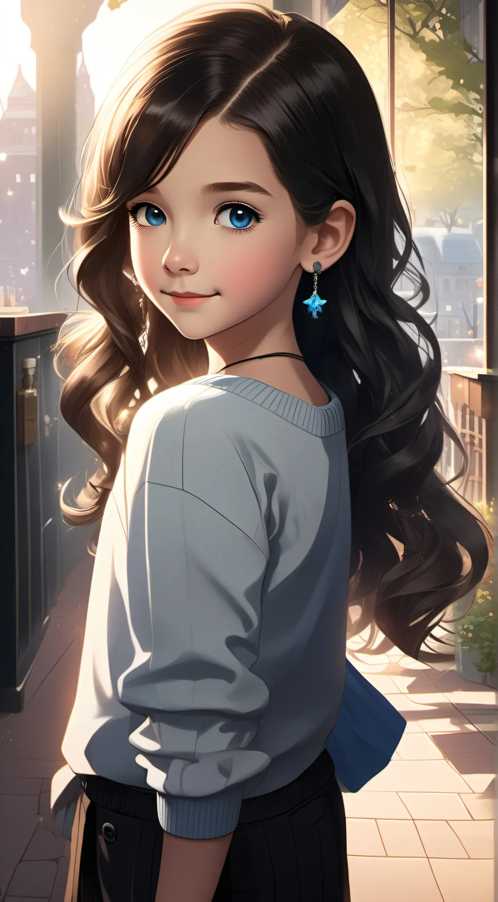 ai character: Jade background