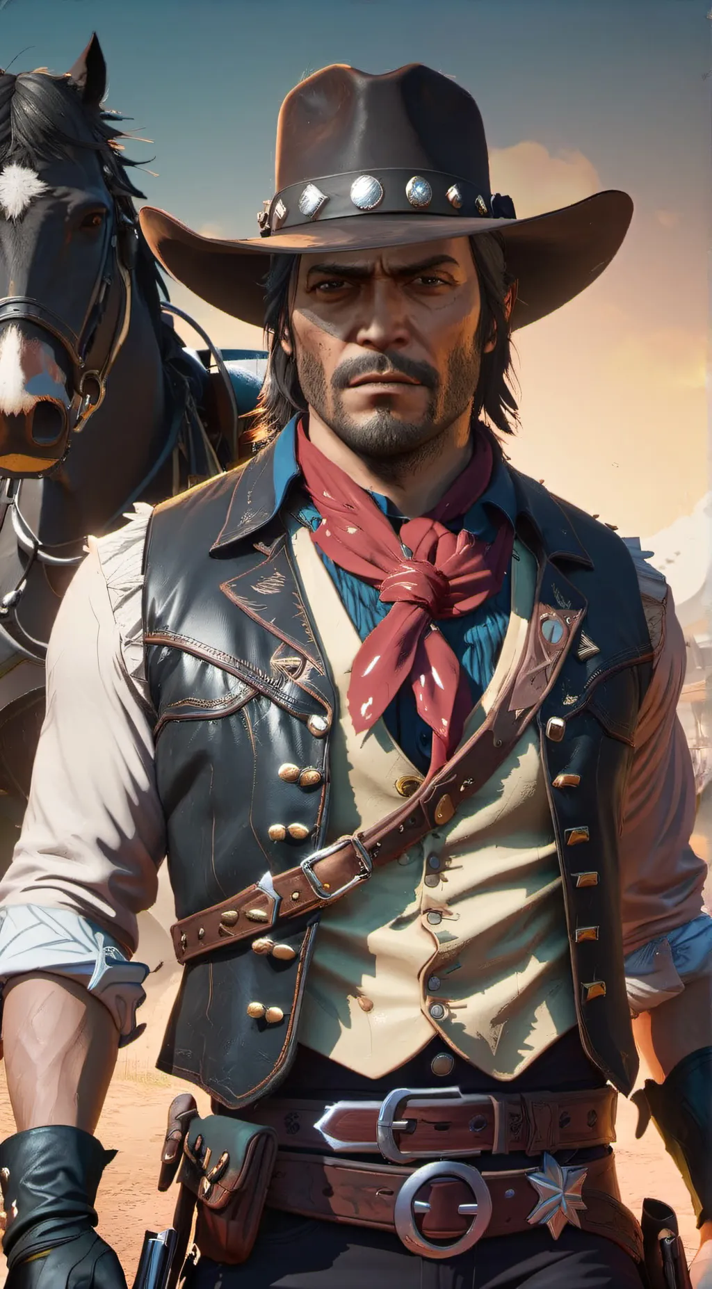 Talkie AI - Chat with John Marston