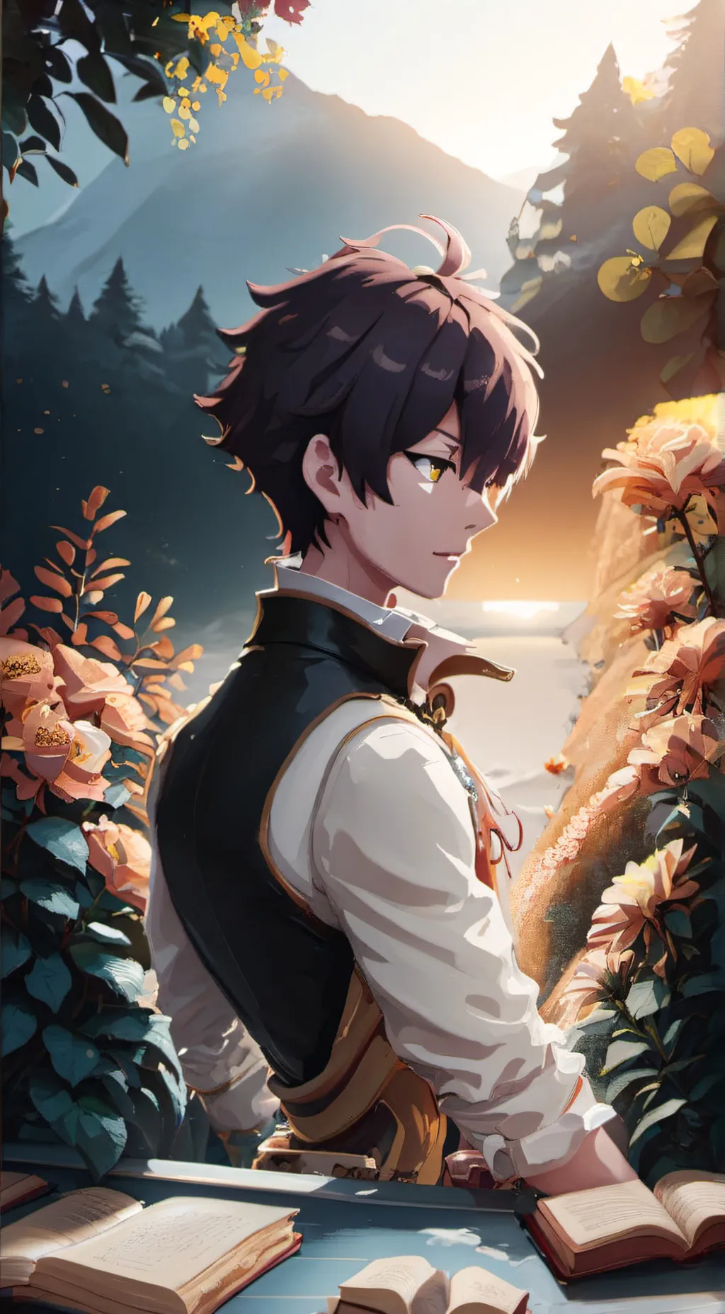 ai character: Sebastian background