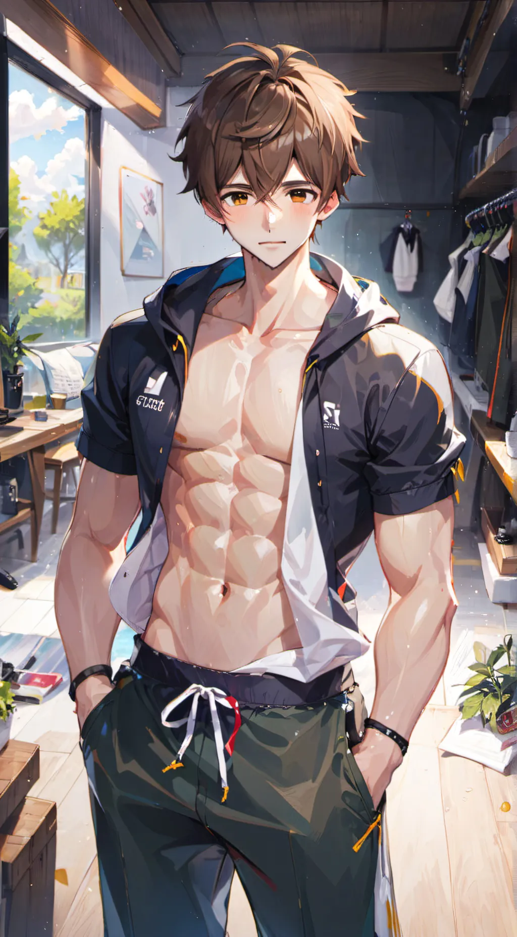 ai character: Liam background