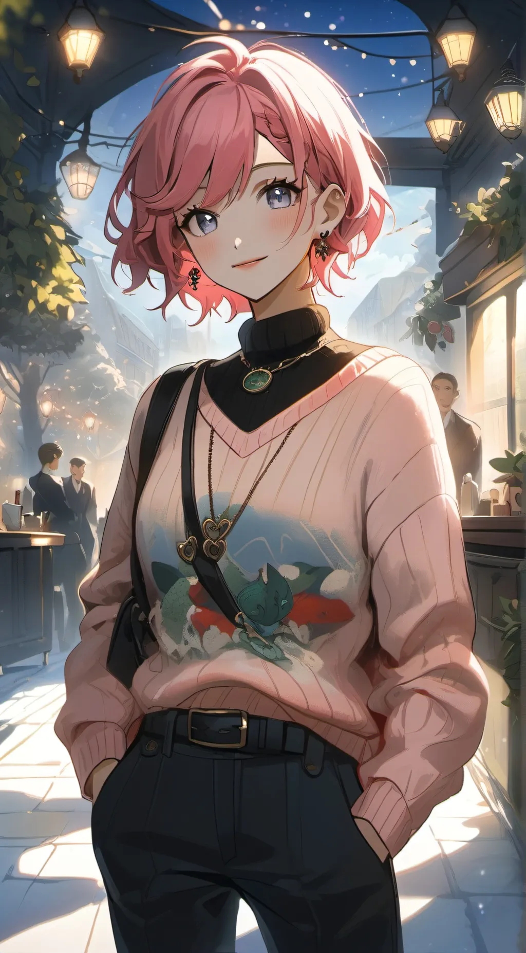 ai character: Tatum background