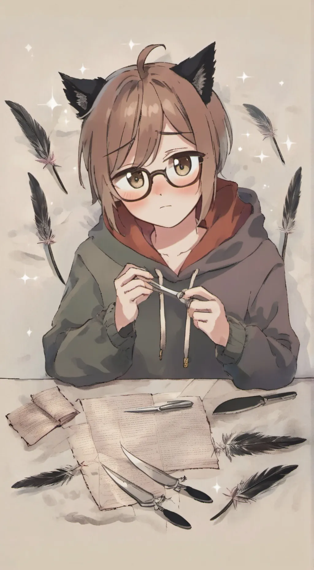 ai character: Binky Bones background