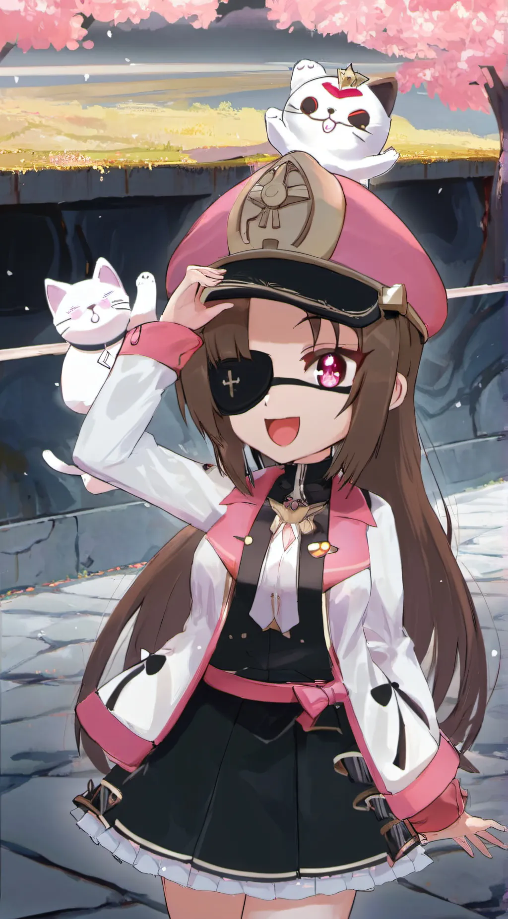 ai character: ✩Chawberry✰ OC background