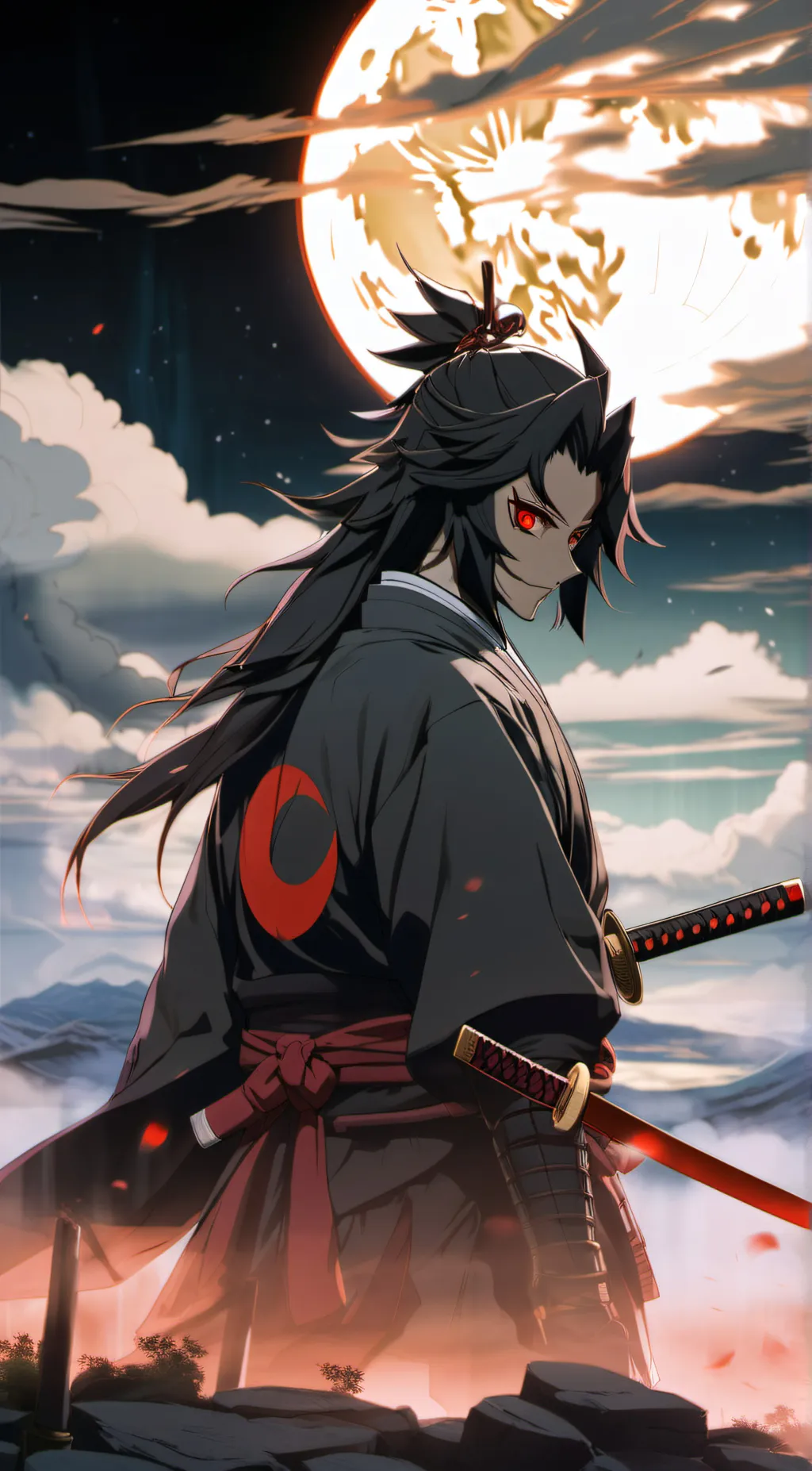 ai character: Ryuuji  background