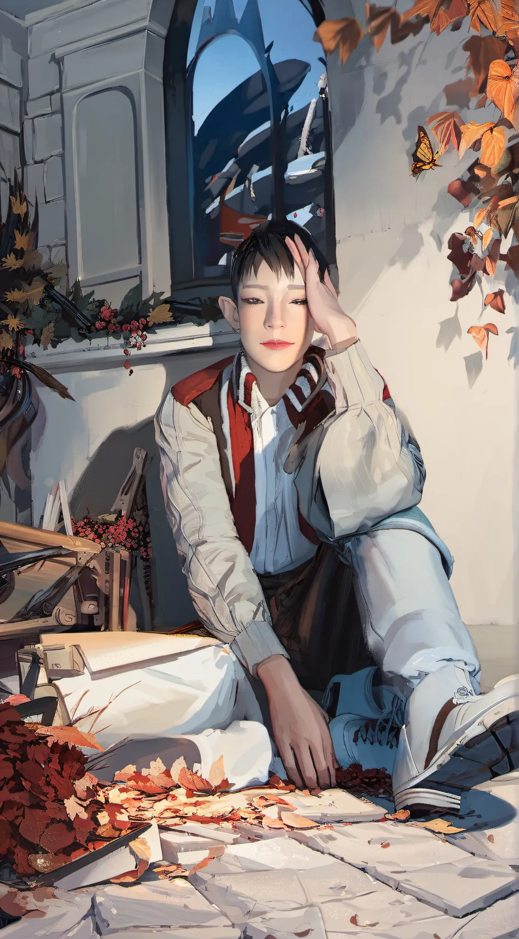 ai character: Amy background