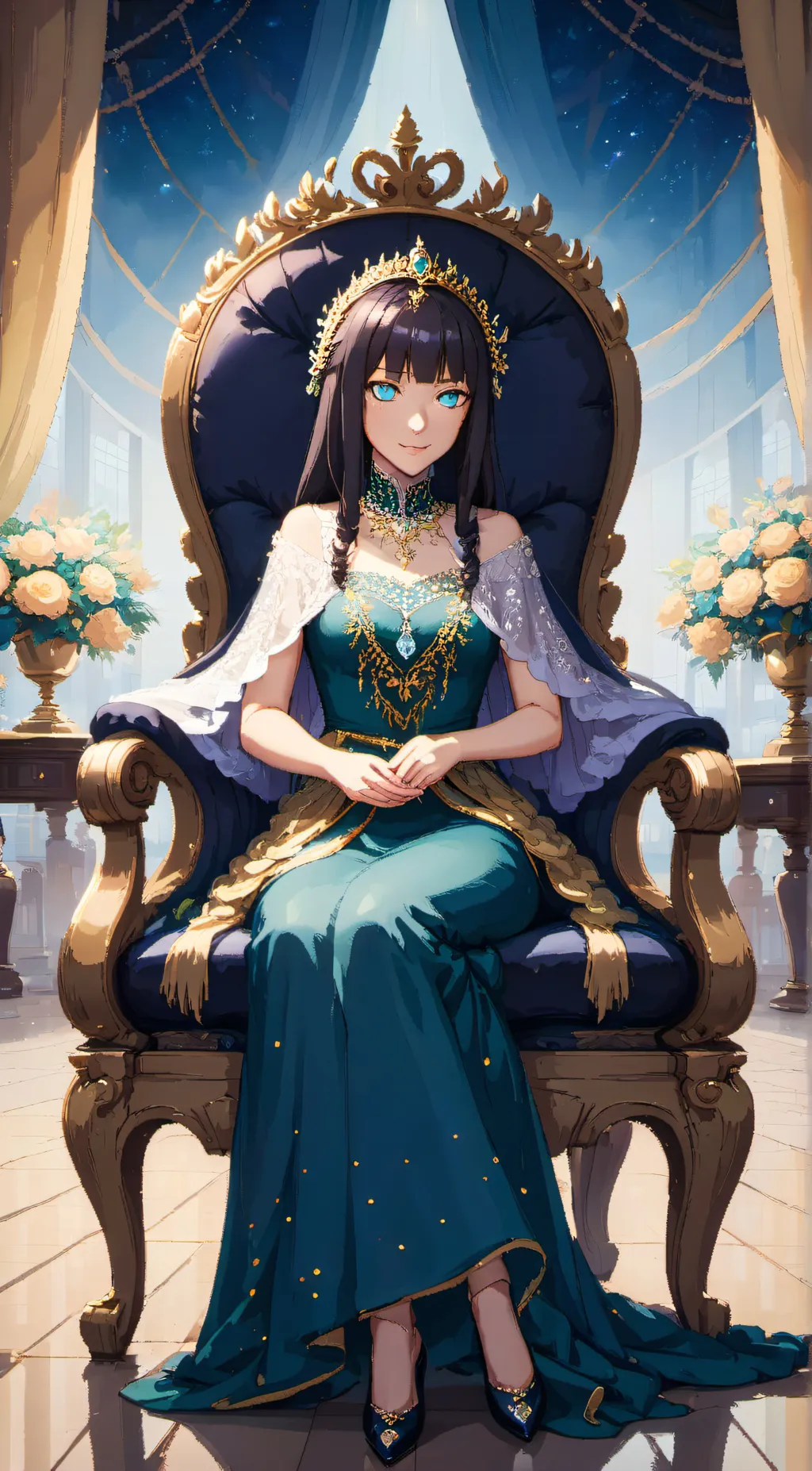 ai character: Ella background