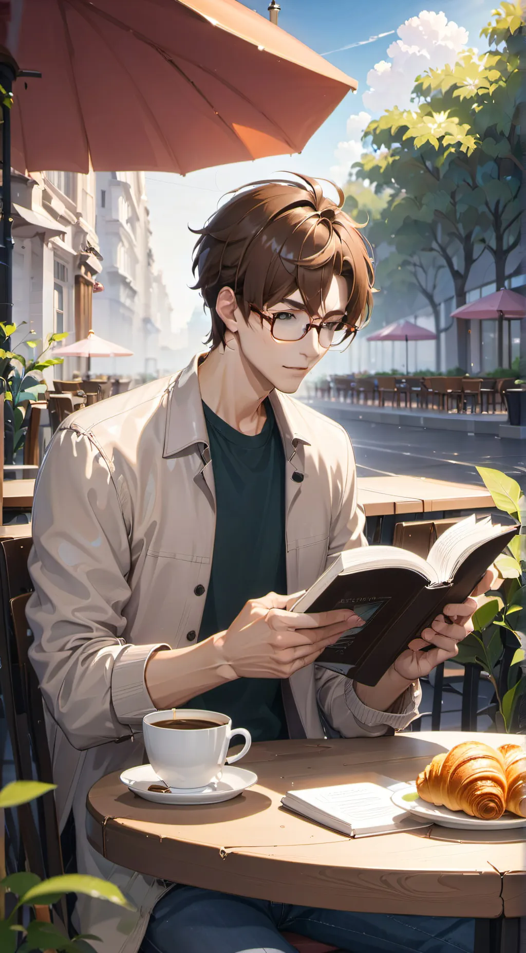 ai character: Milo background