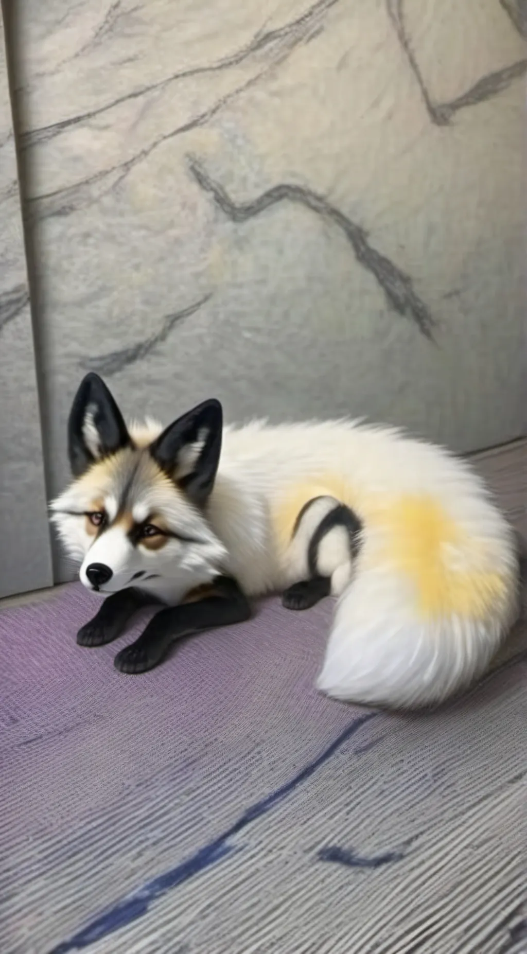 ai character: 🌘-🌒 blep background