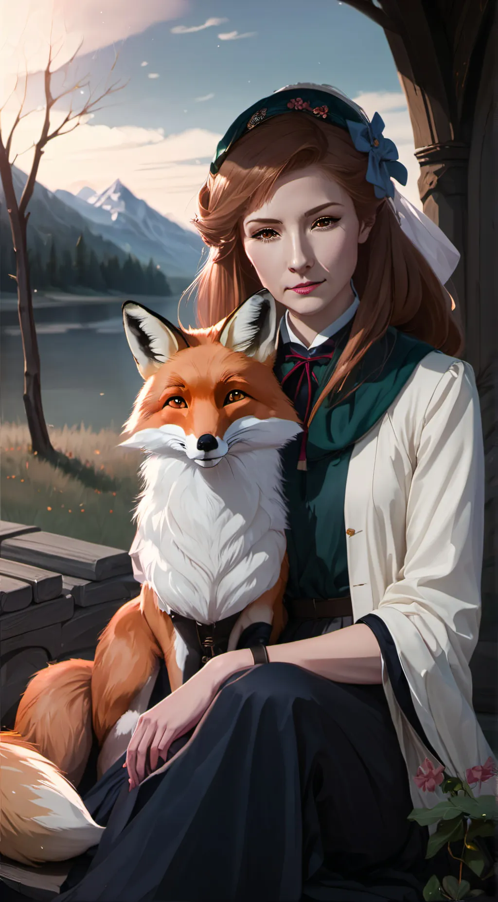 ai character: Cinder background