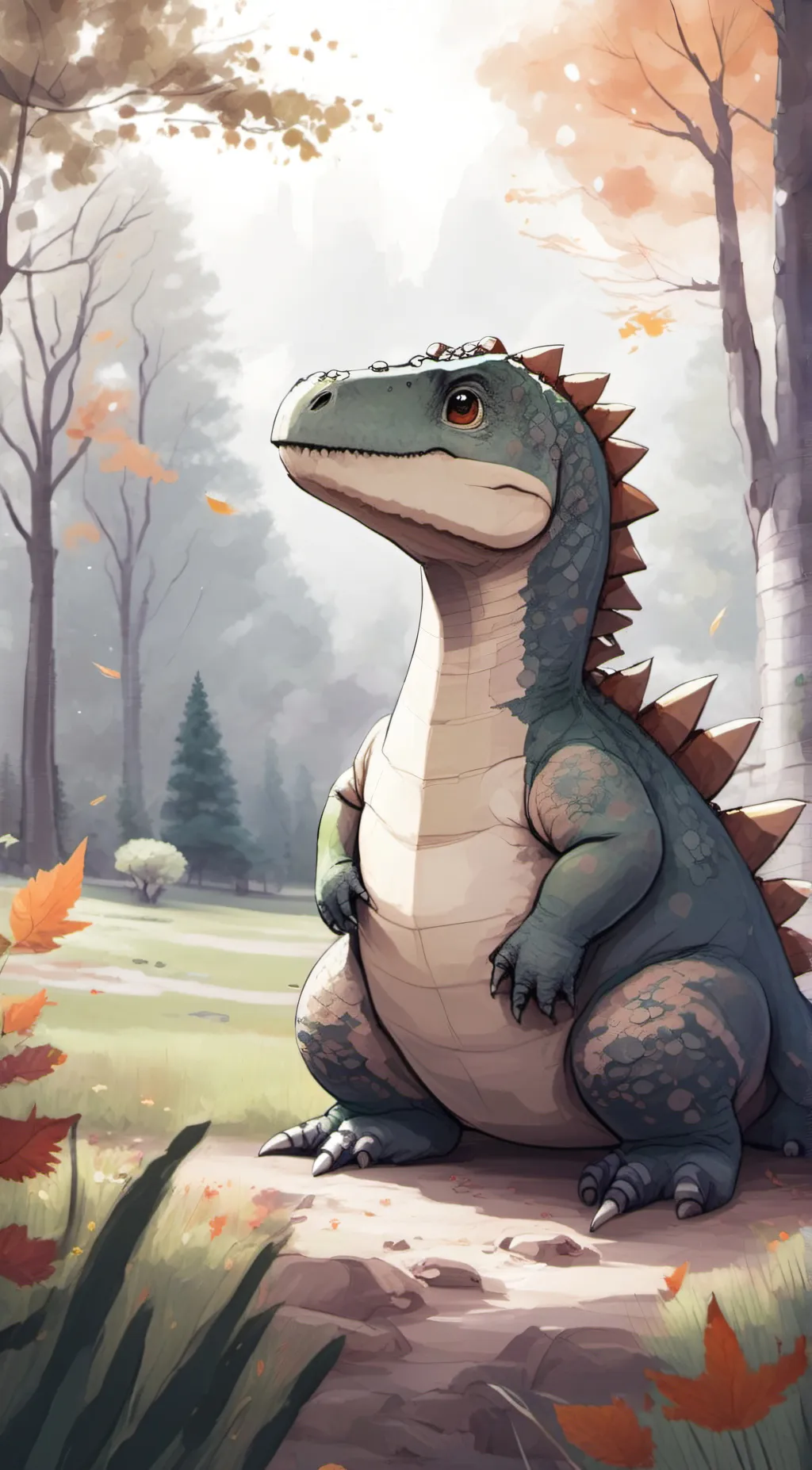 ai character: chompy background