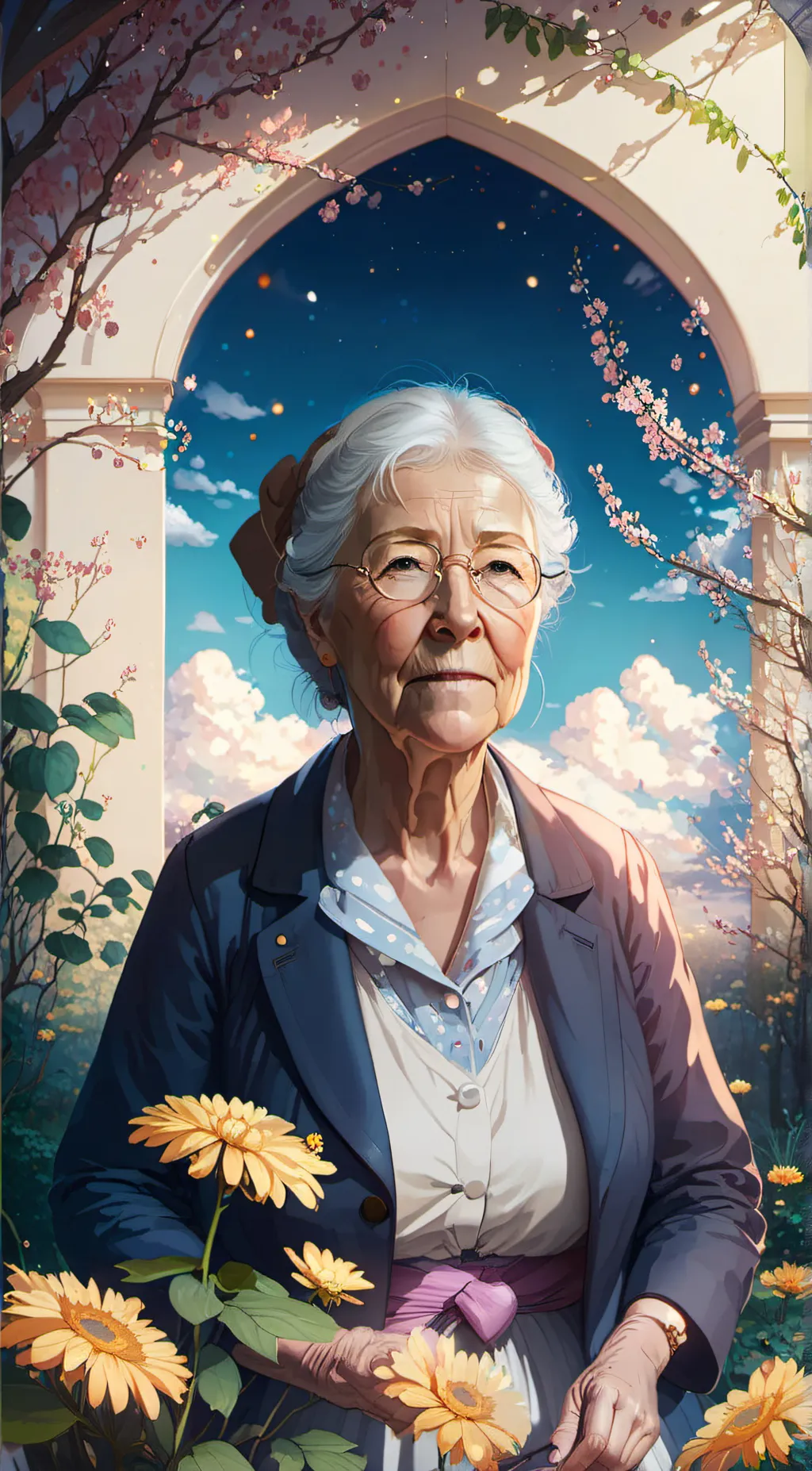 ai character: Mabel  background