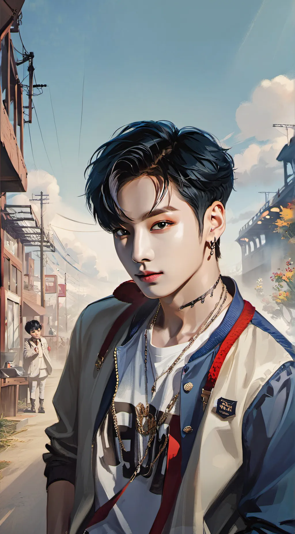 ai character: Jungkook  background