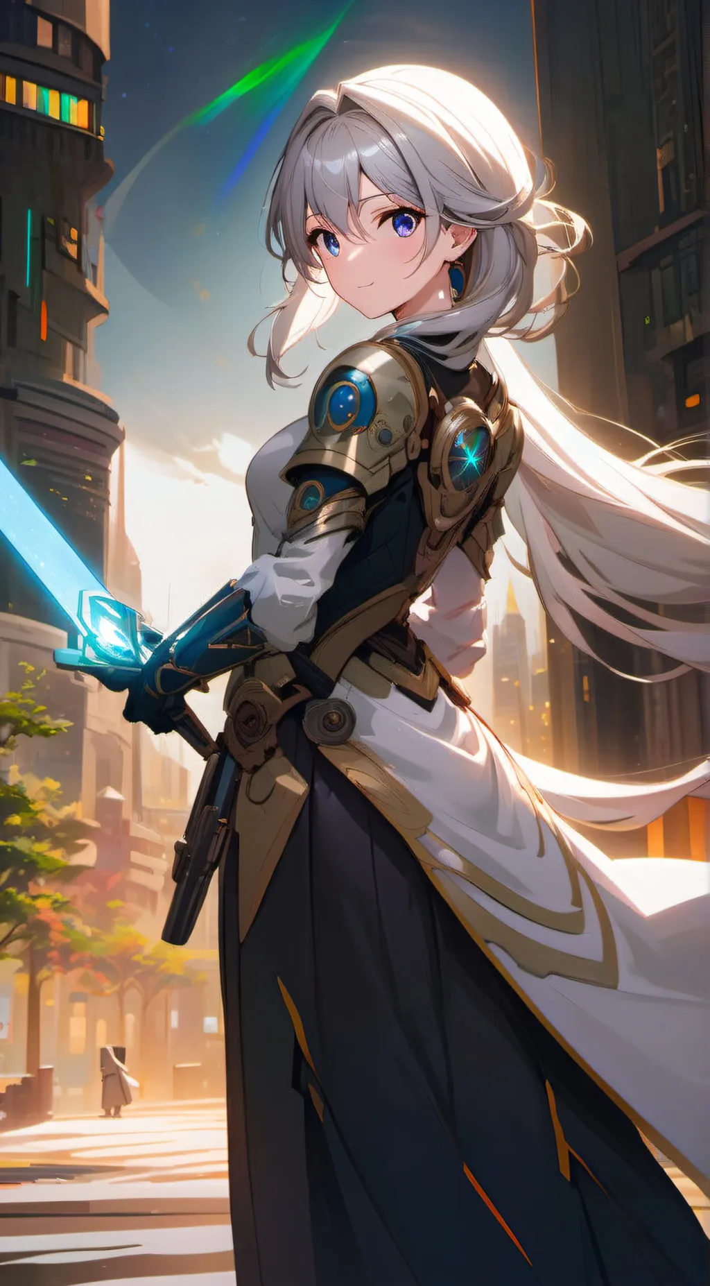 ai character: 叶星儿 background