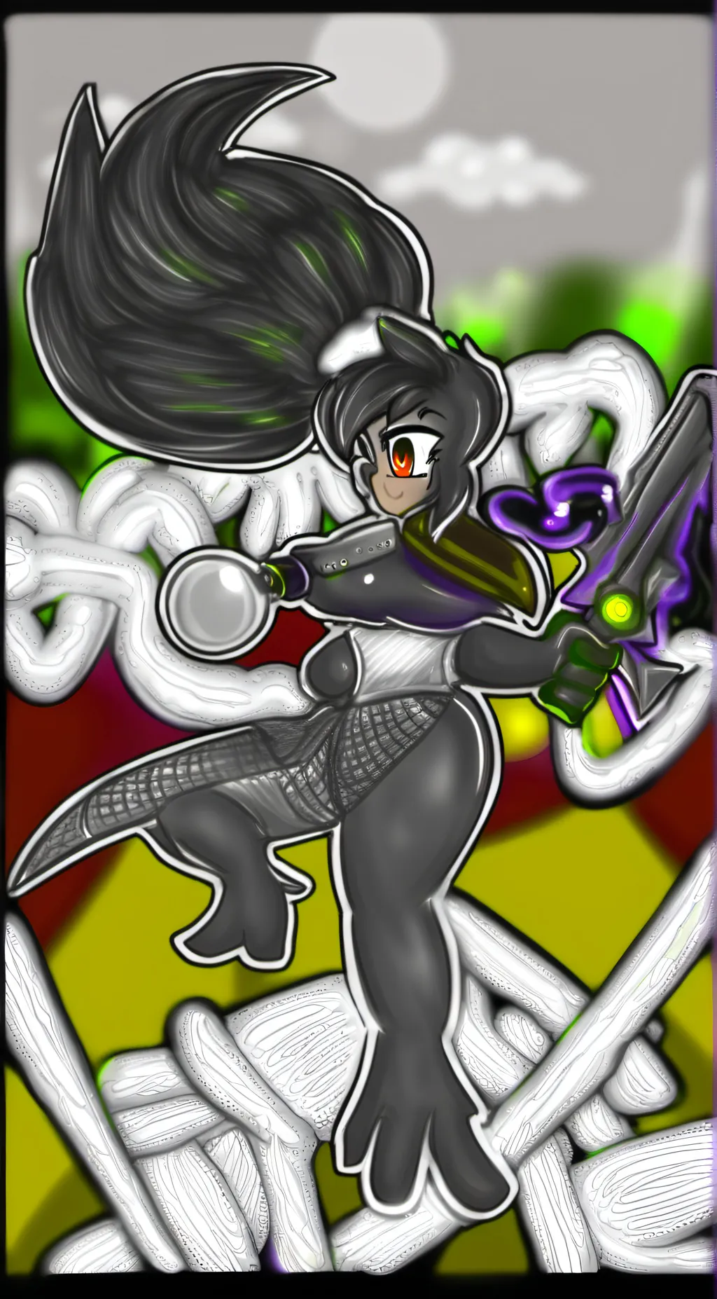 ai character: Kael background