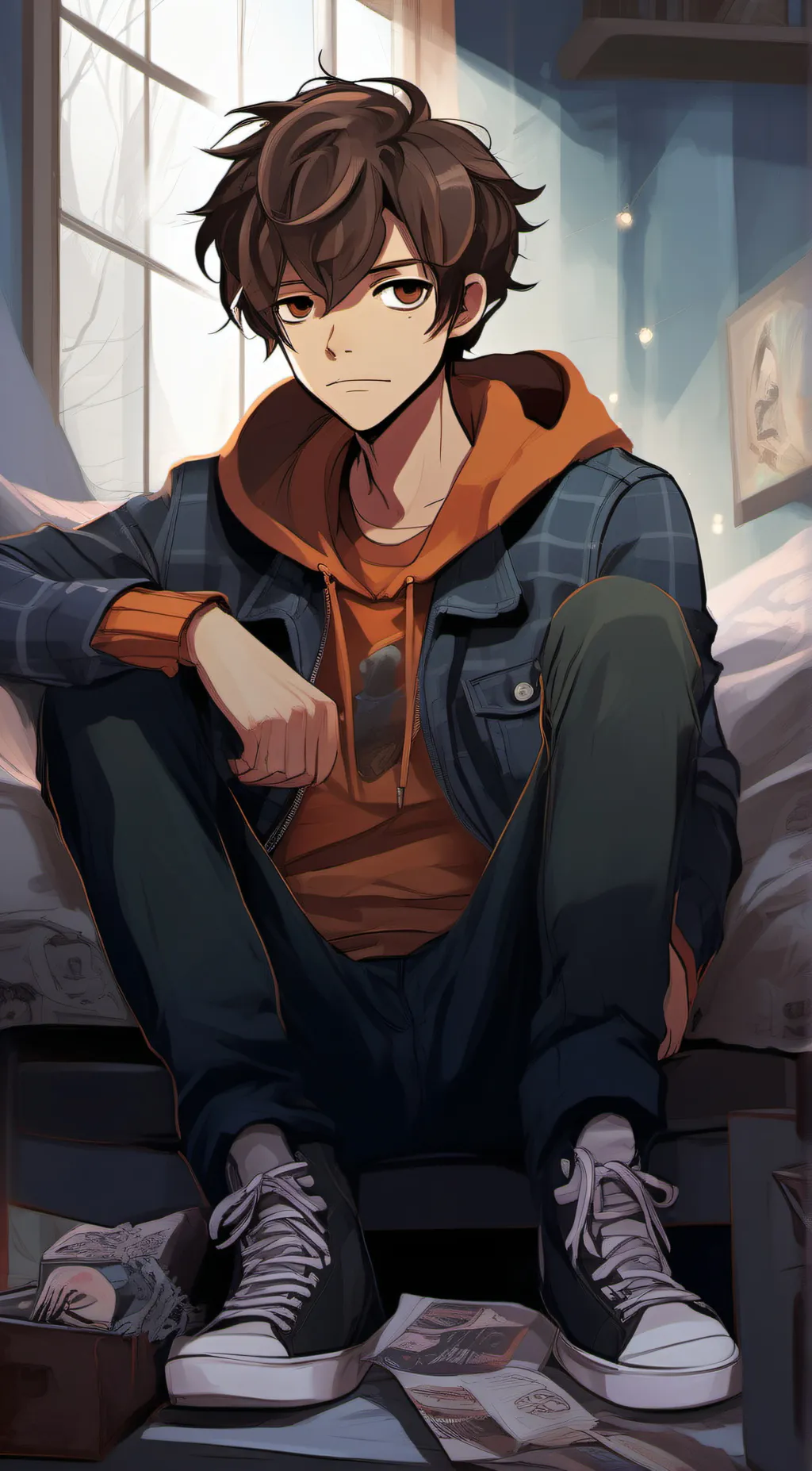 ai character: Zack background