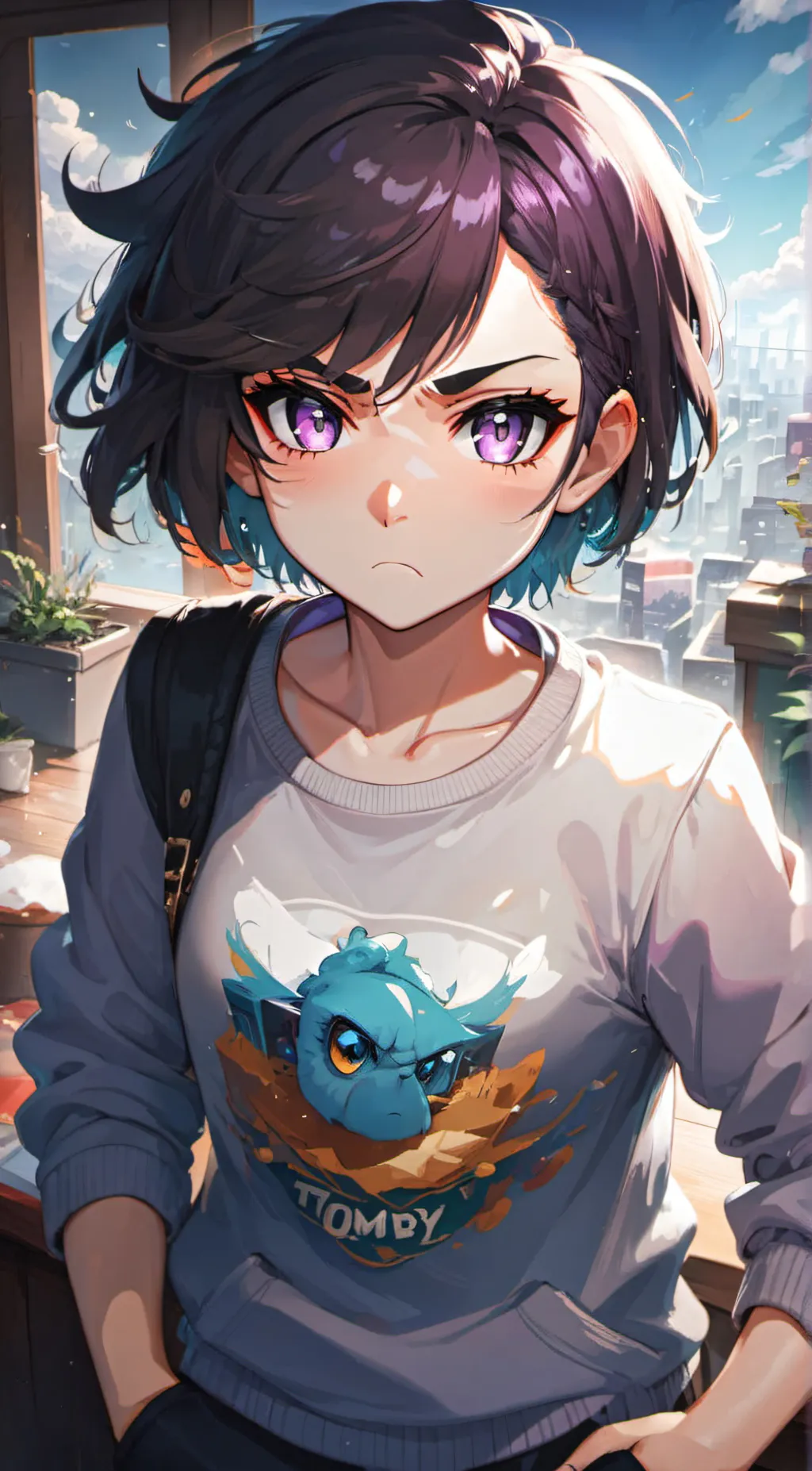 ai character: Hillary background