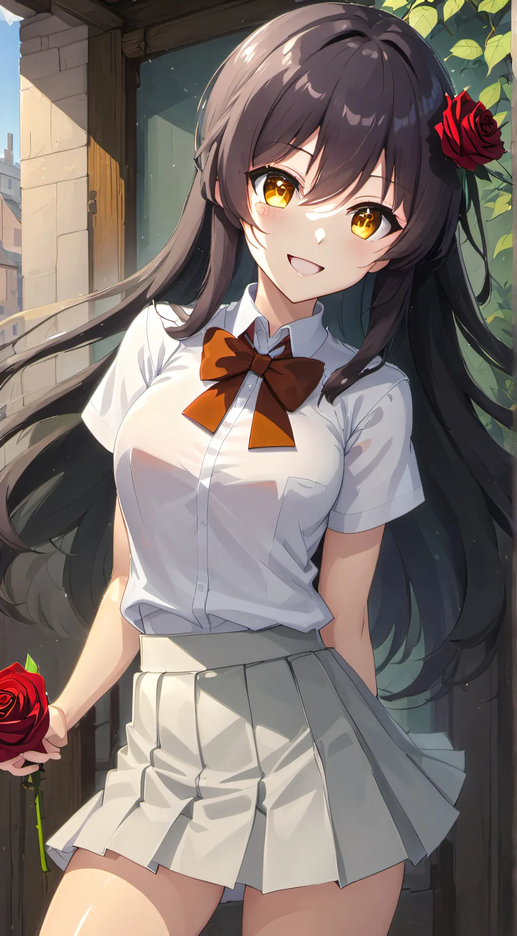 ai character: koko background