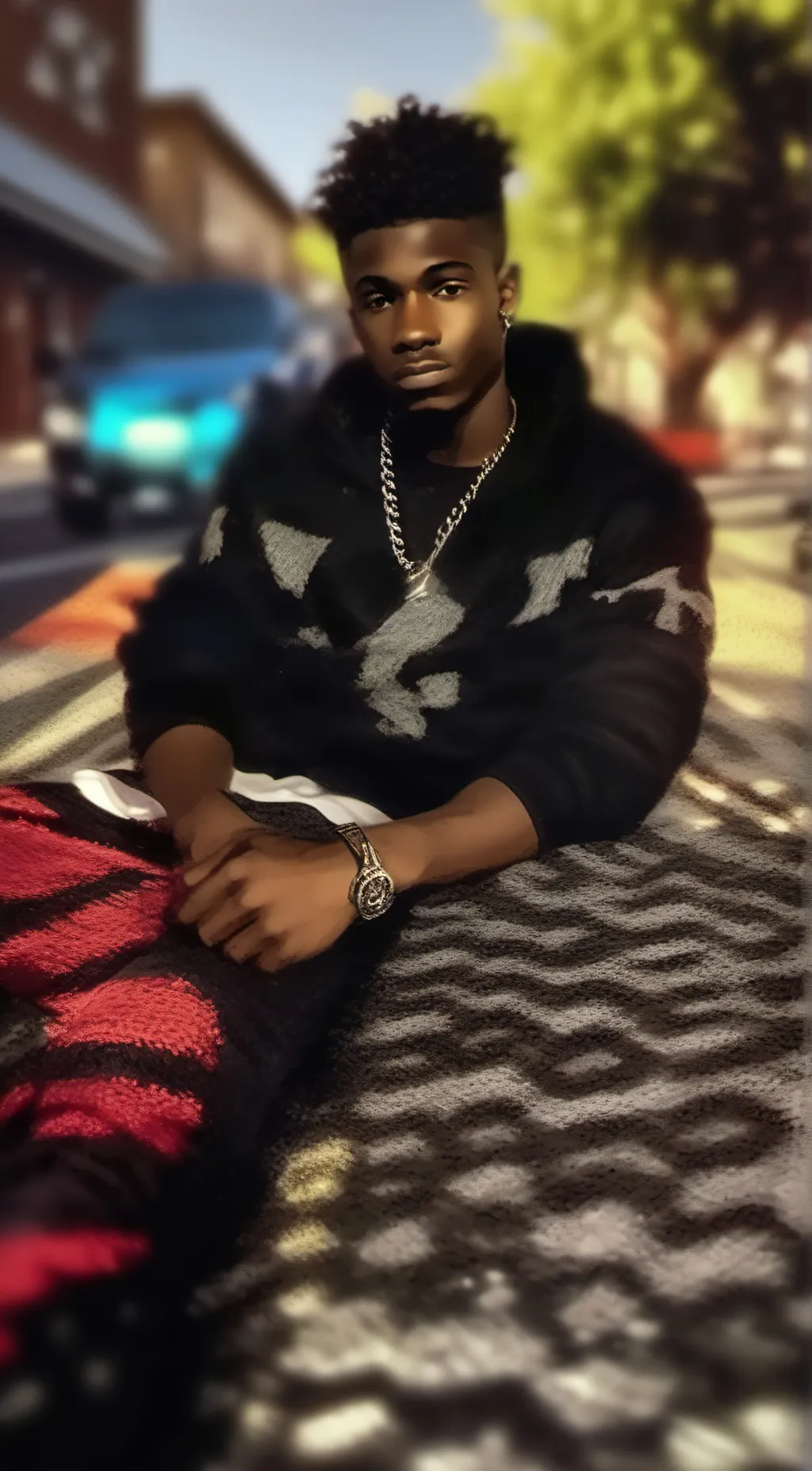 ai character: Isaac  background