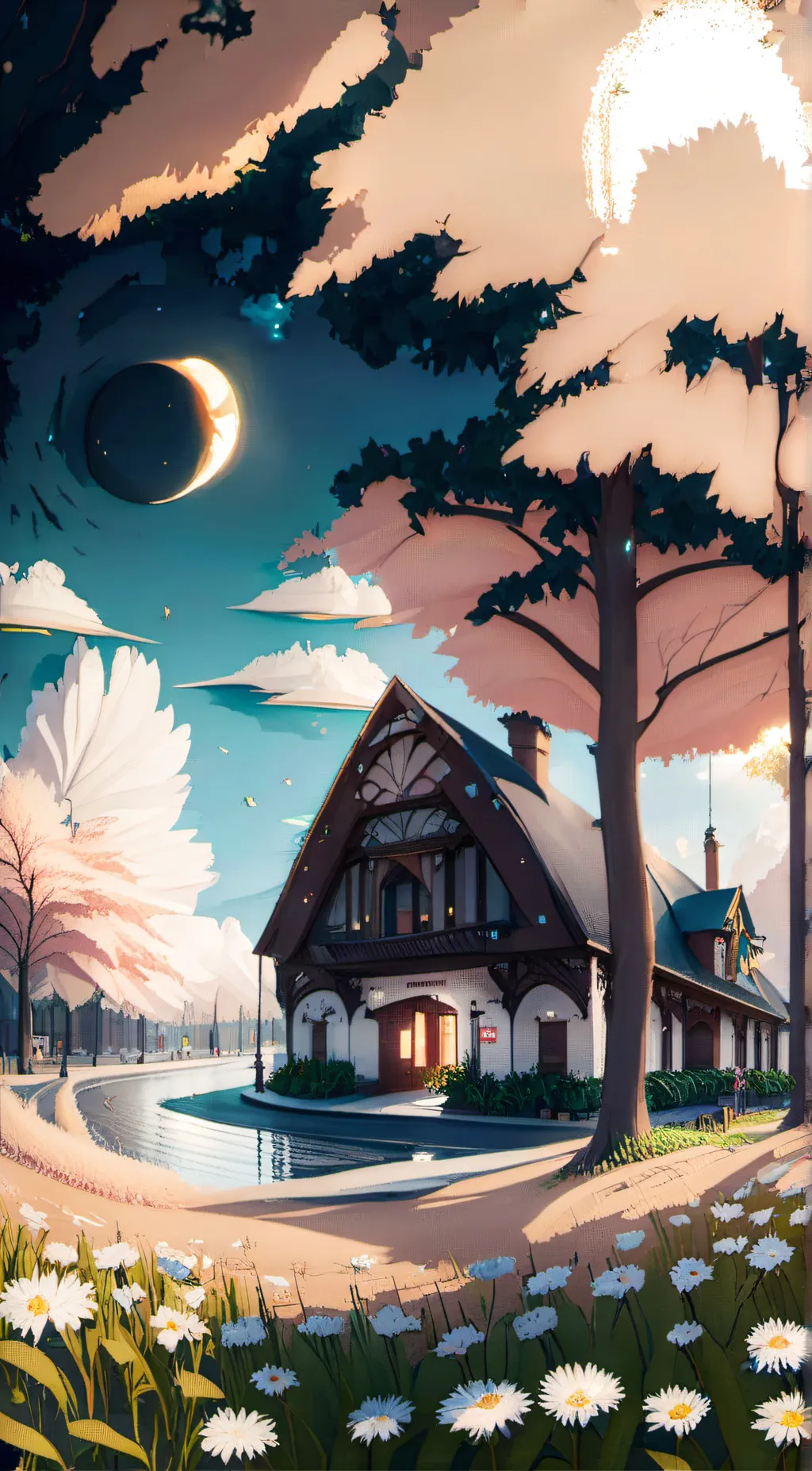 ai character: killer home background