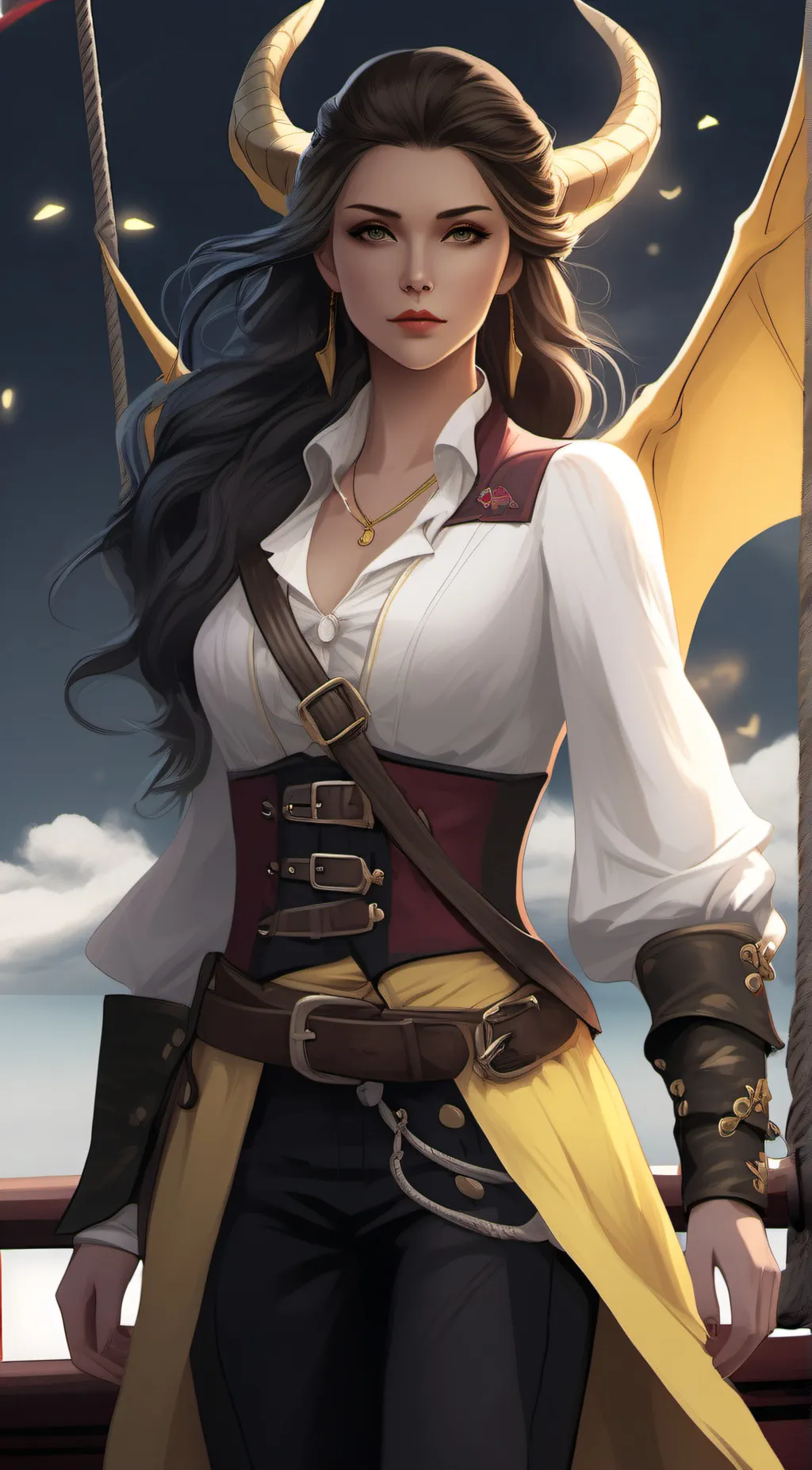 ai character: Laretta background