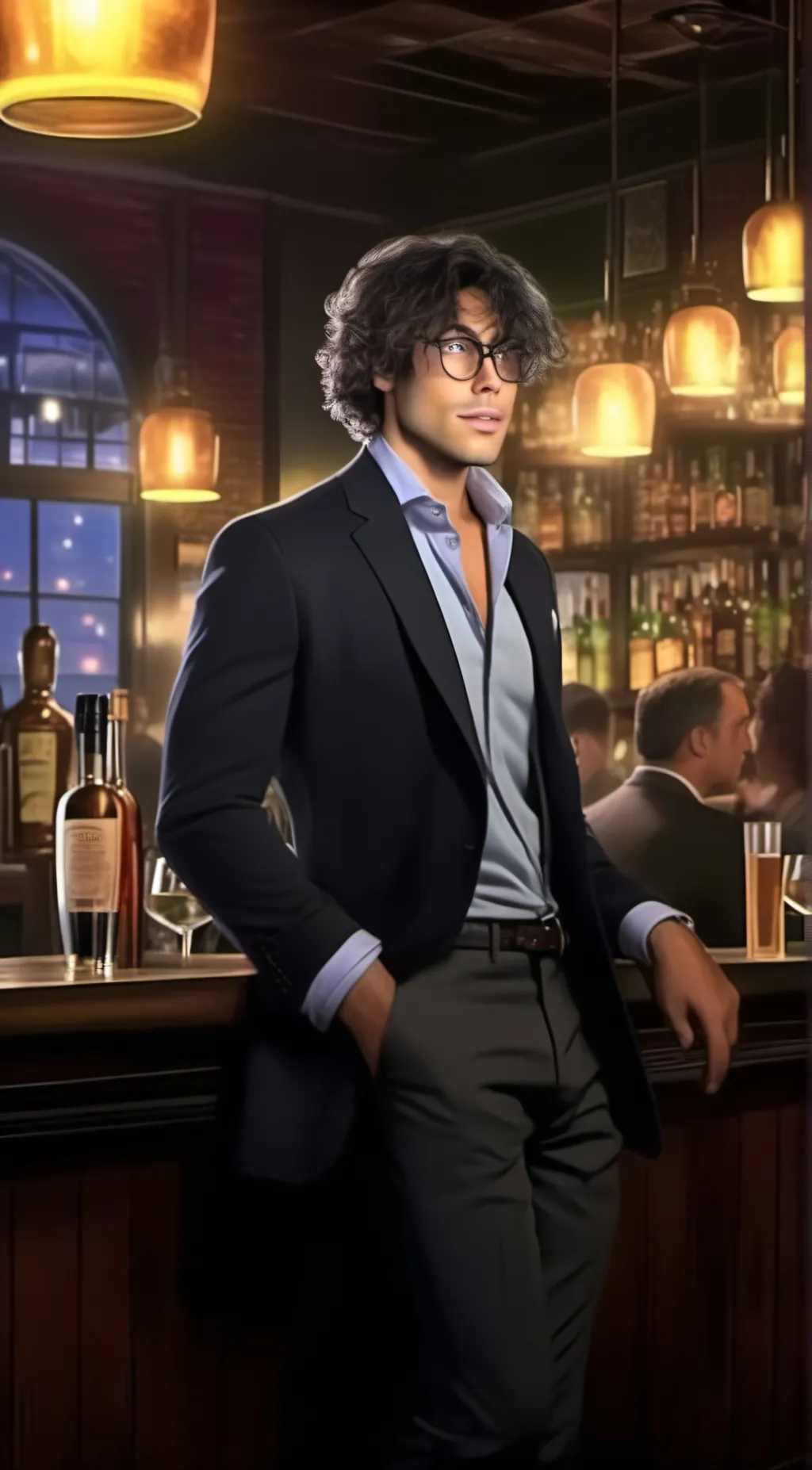 ai character: Sabastian background