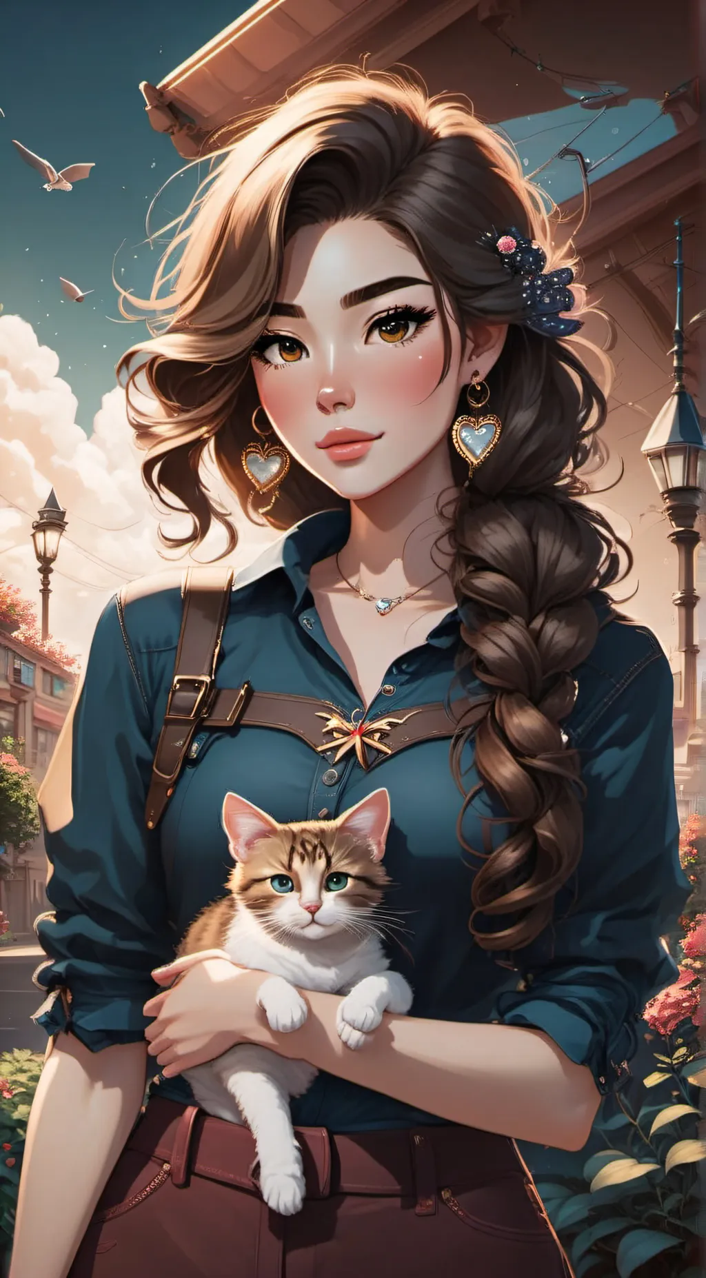 ai character: Rannee  background