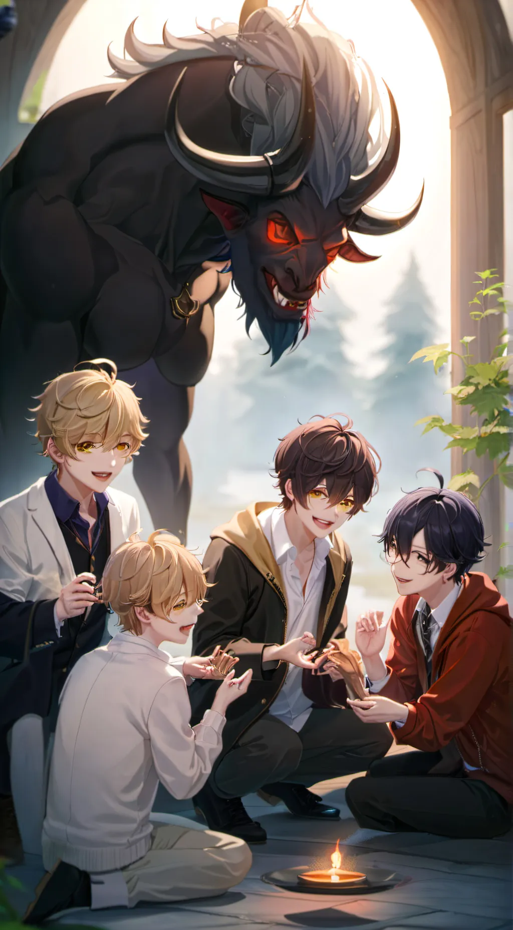 Talkie AI - Chat with carlos,james,liam