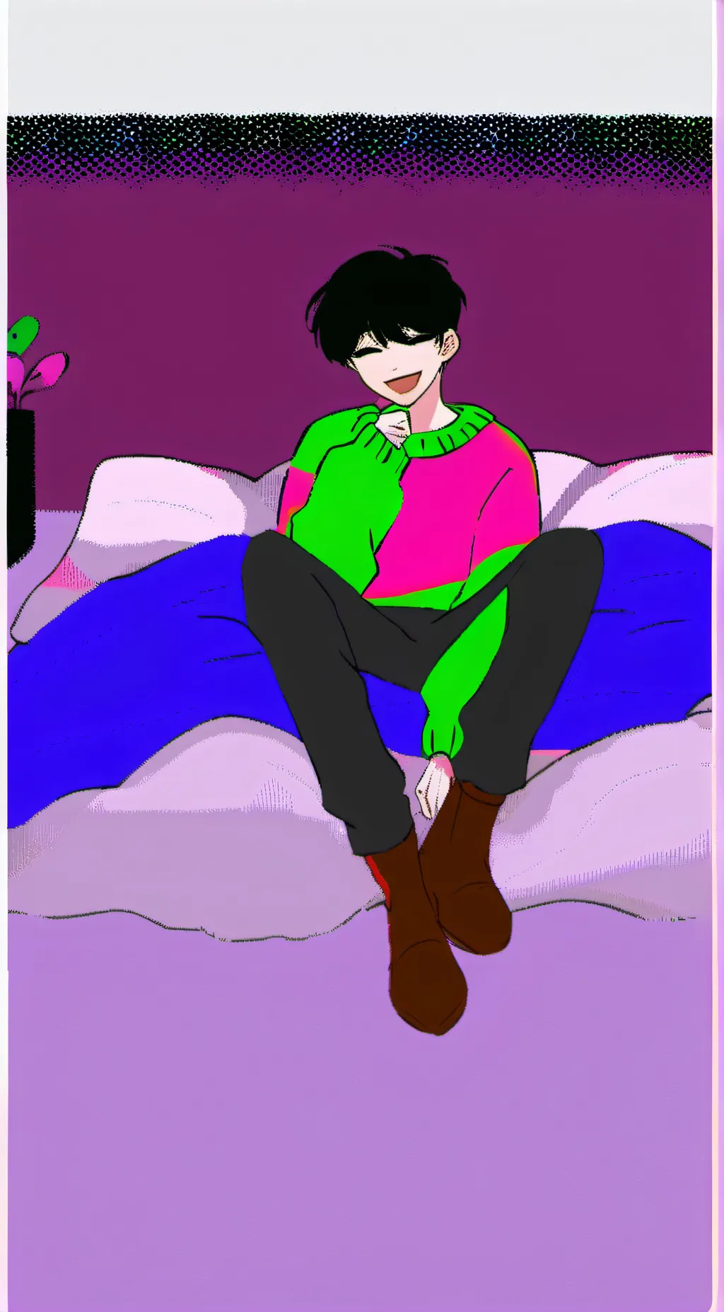 ai character: Philly background