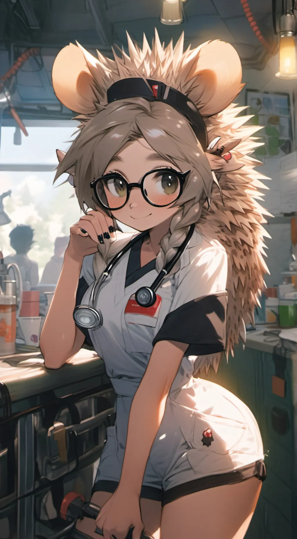 ai character: Nurse Mia-May background